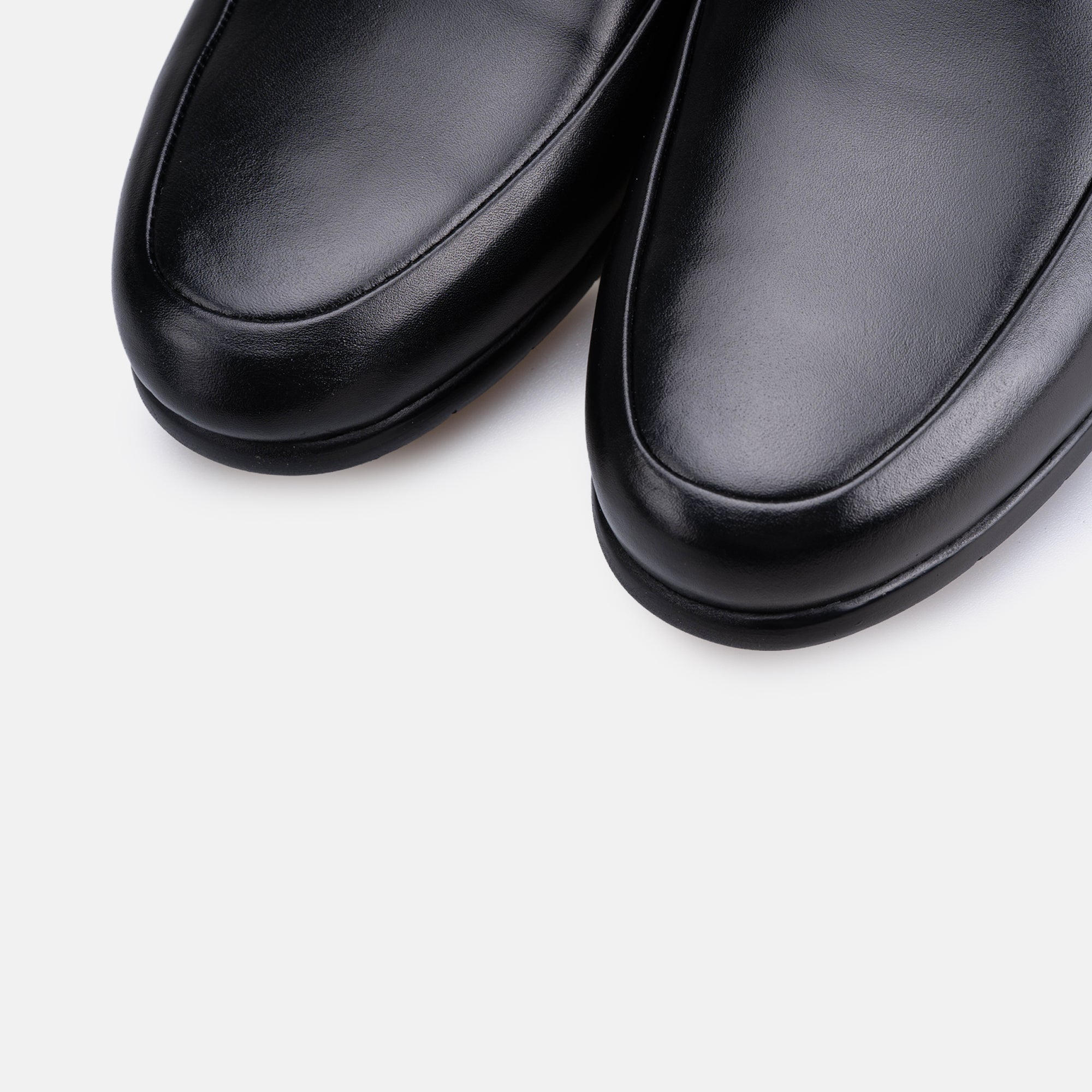 Volzak 5601 Mule en cuir Noir