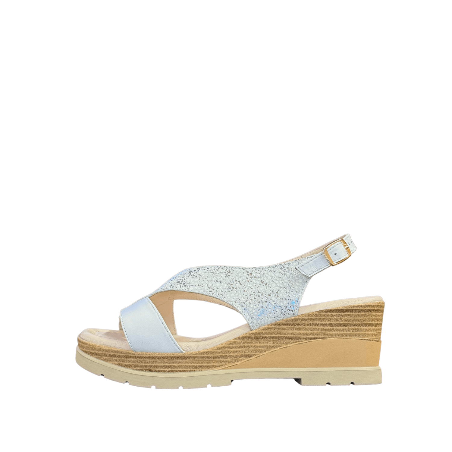 Volzak 5014 Sandale en cuir Blanc