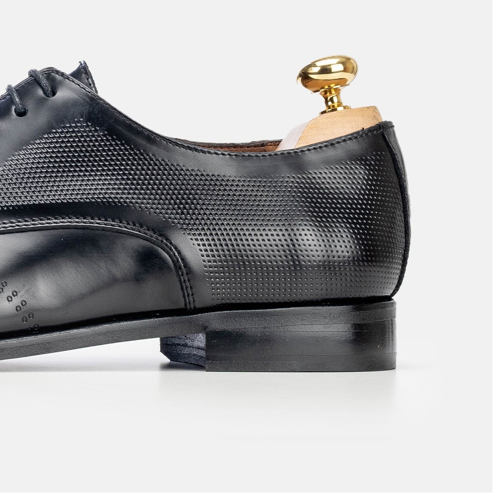 Volzak 5343 chaussure en cuir Démasquable Noir