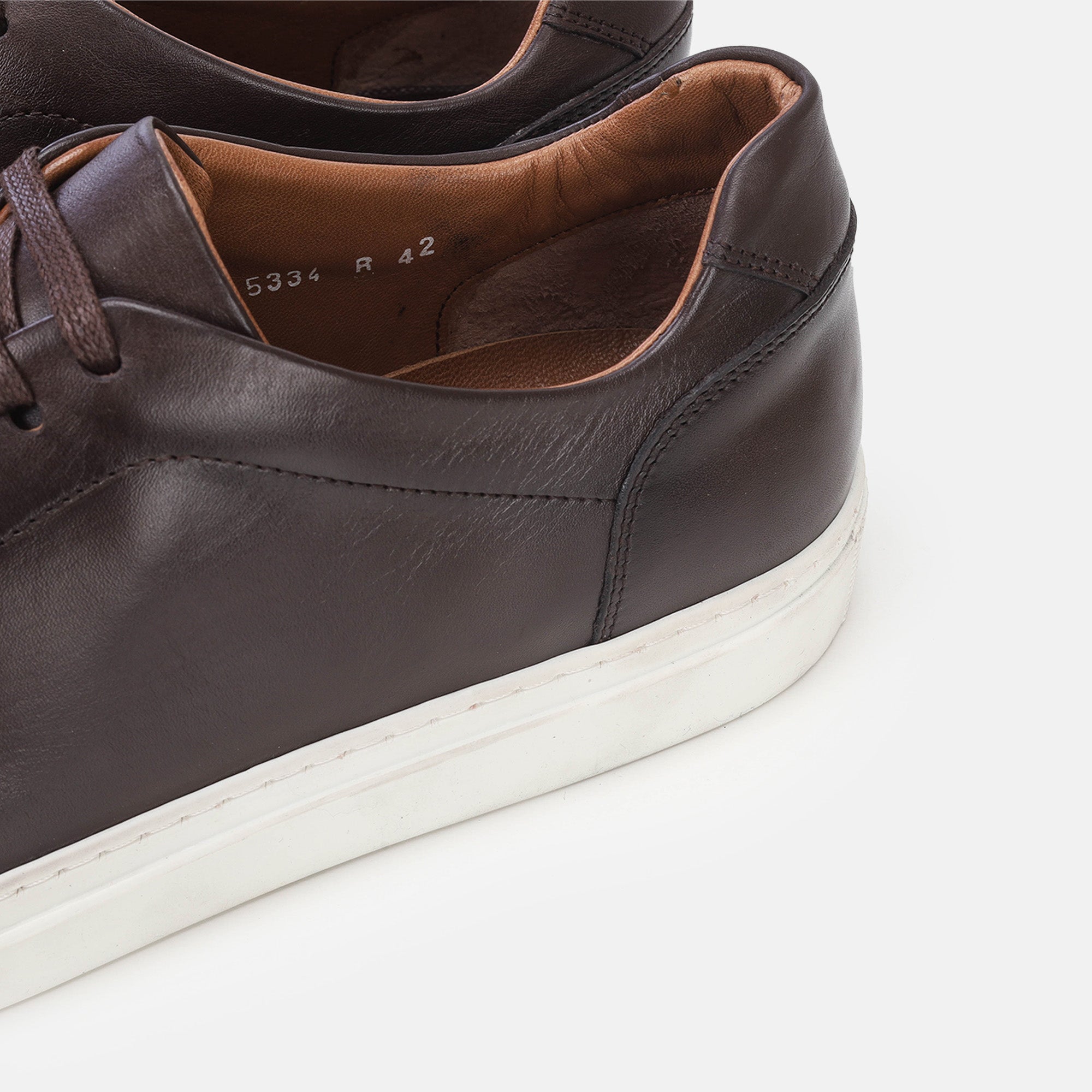 Volzak 5334 Brown leather sneaker