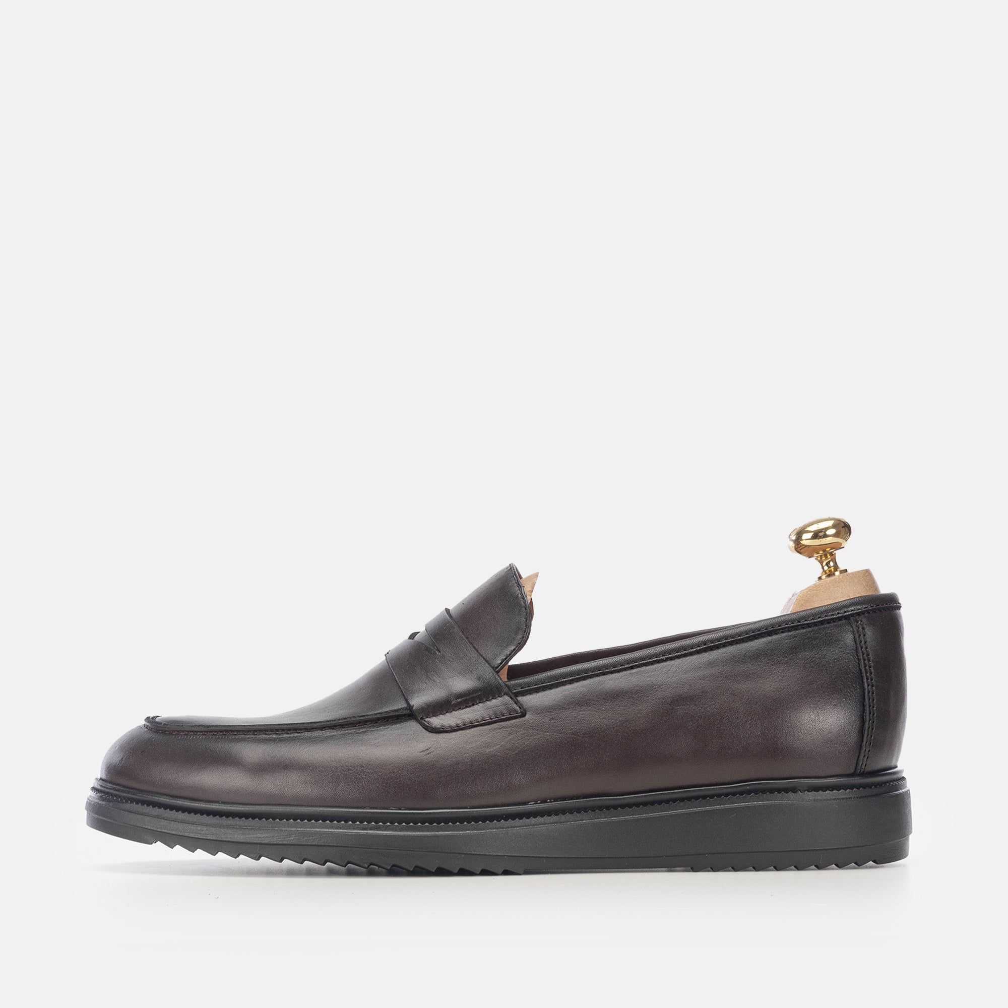 Volzak 5229 chaussure en cuir marron