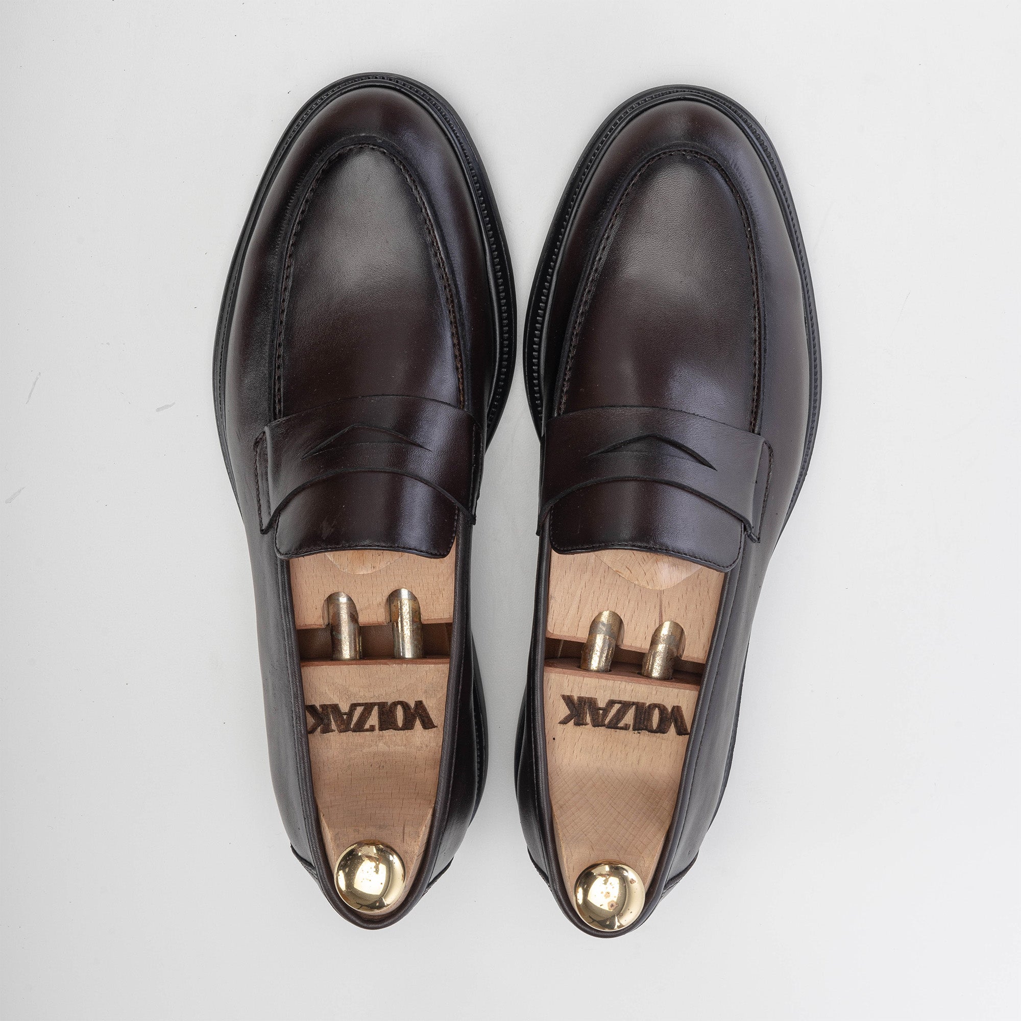 Volzak 5229 chaussure en cuir marron