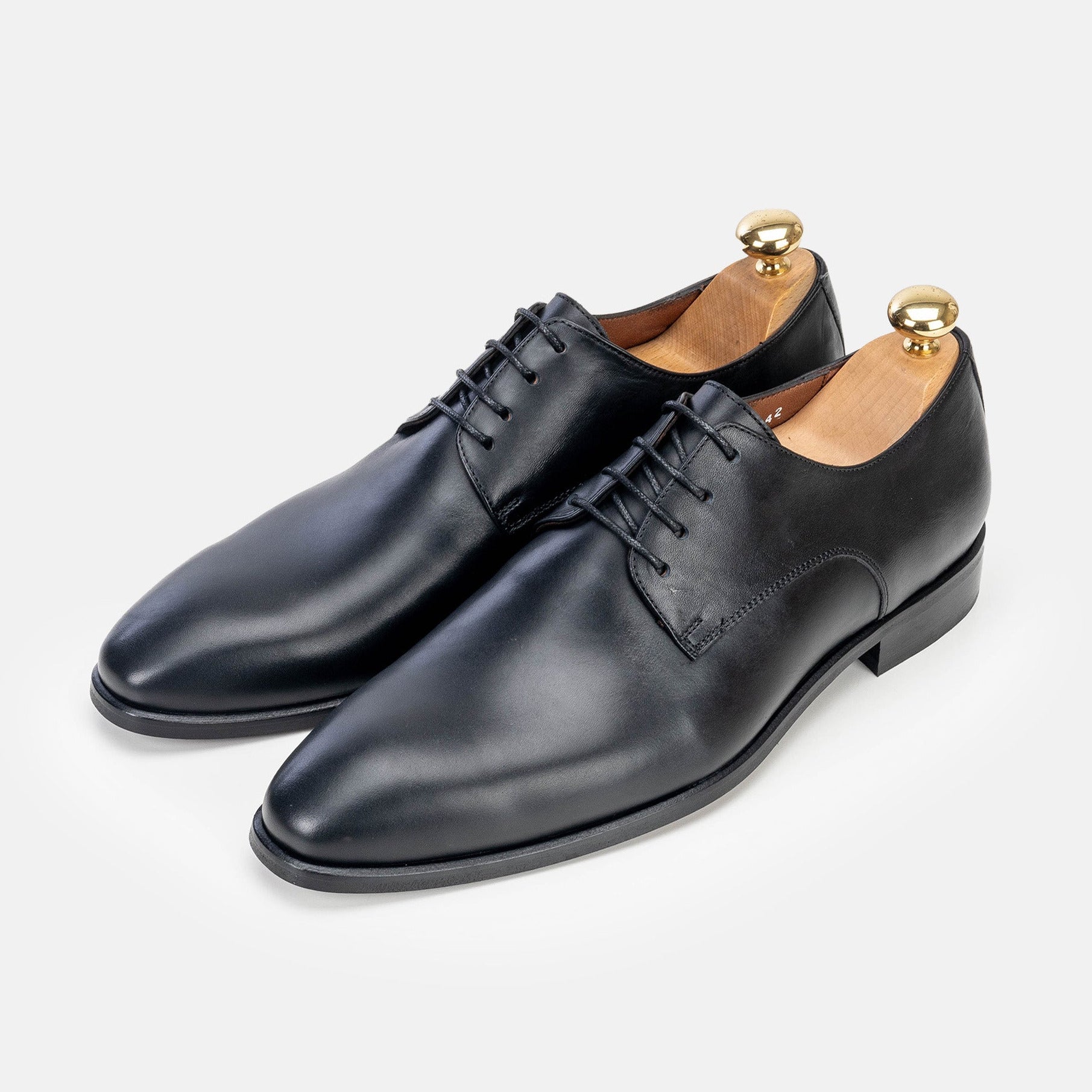 Volzak 5336 leather shoe Black