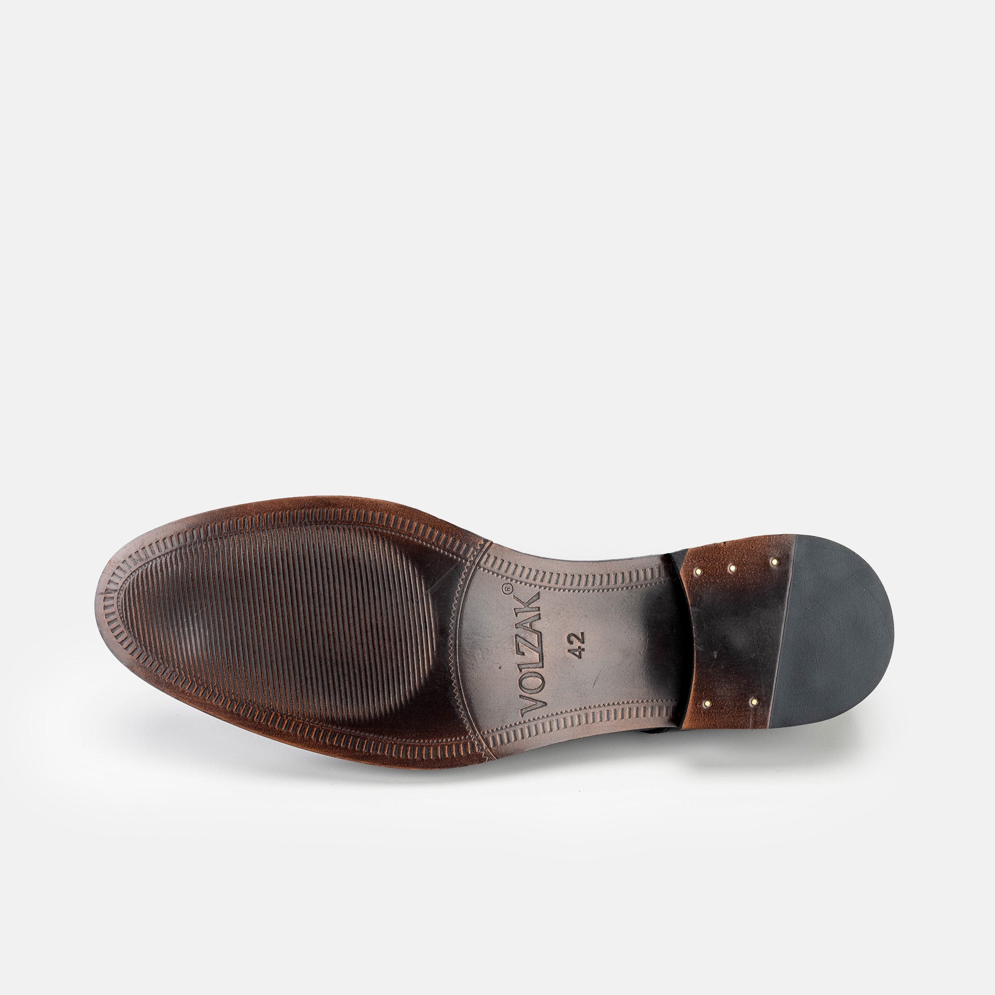 Volzak 5342 Vintage Brown Leather Shoe