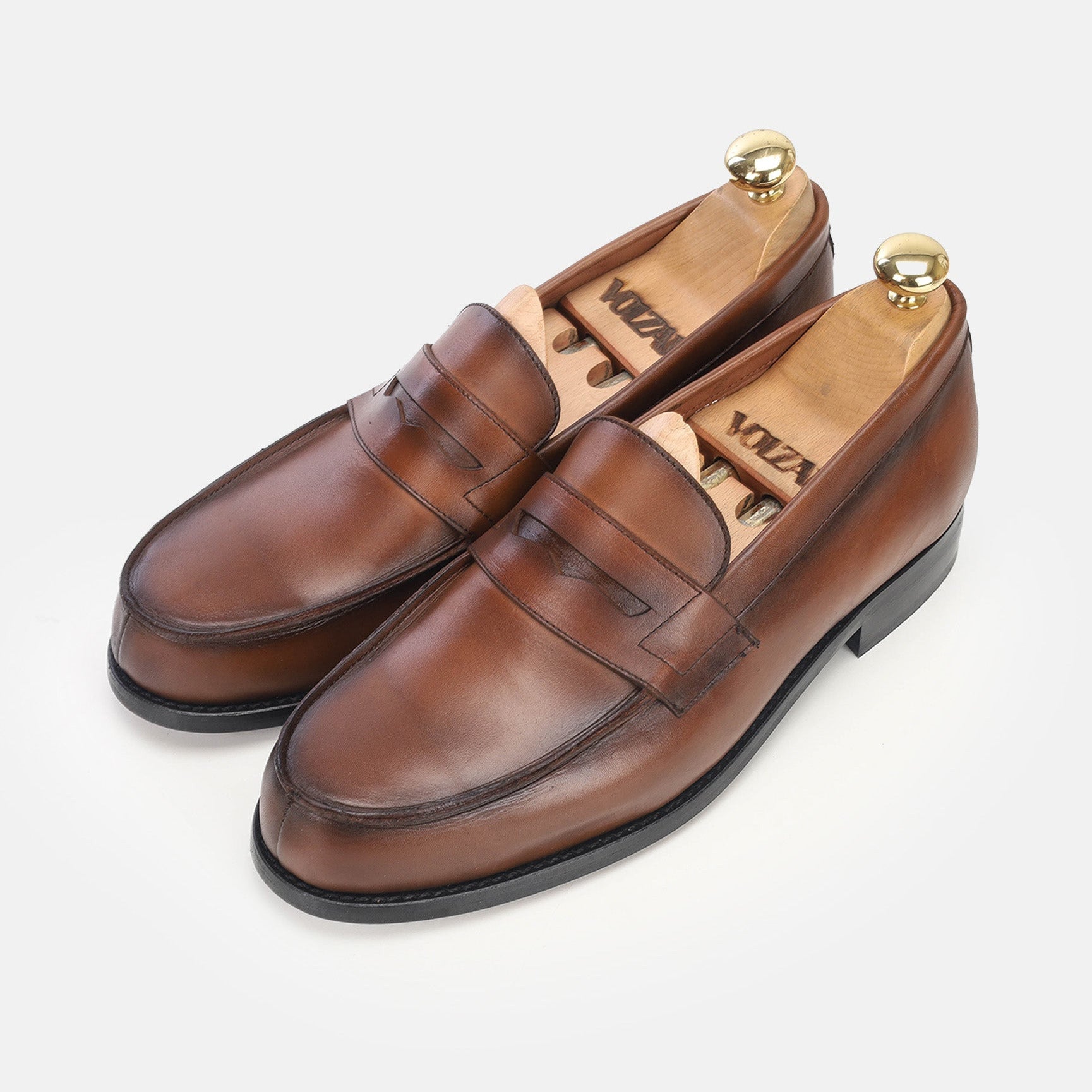 Volzak 5350 Vintage Brown Leather Shoe