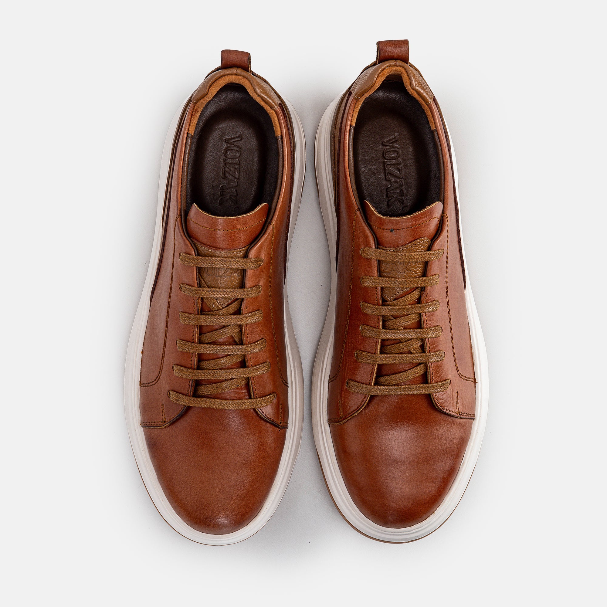 Volzak 6092 Camel leather sneaker