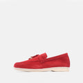 Volzak 32 mocassin en daim Rouge