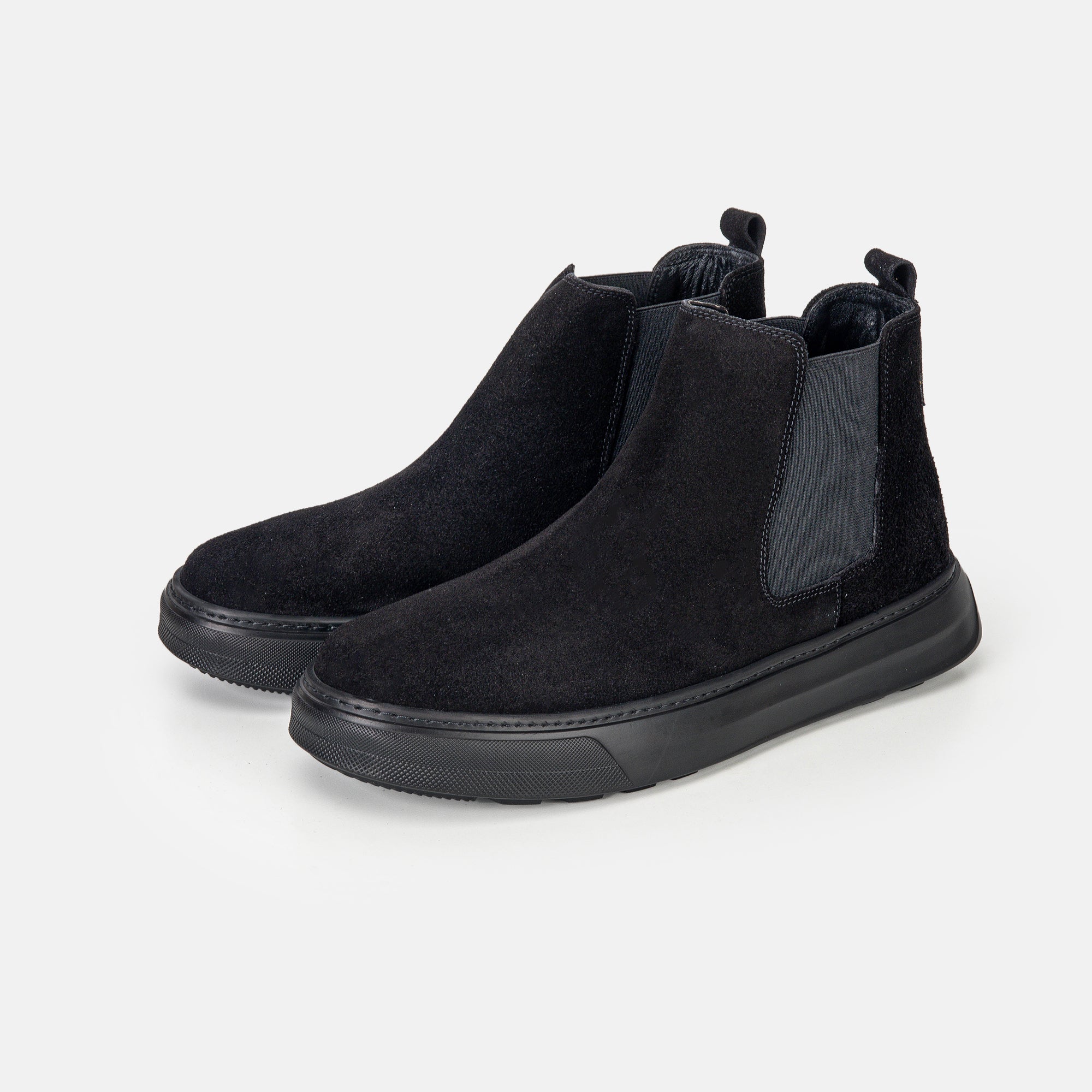 Volzak 2187 Bottine en daim Noir