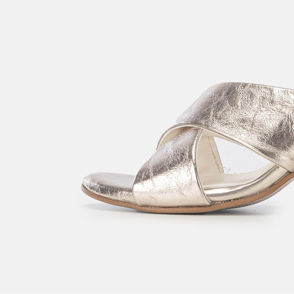 Volzak 152 Sandale en cuir Bronze