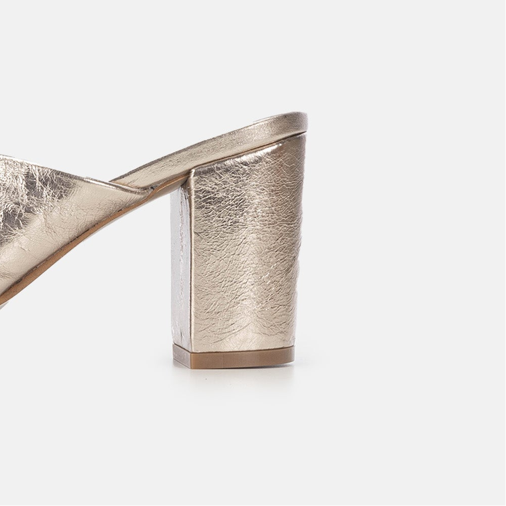 Volzak 152 Sandale en cuir Bronze