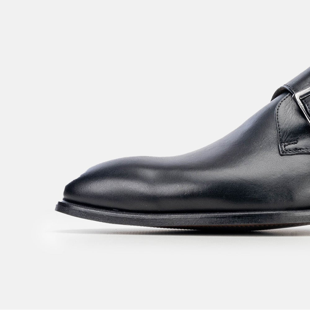 Volzak 5338 leather shoe Black