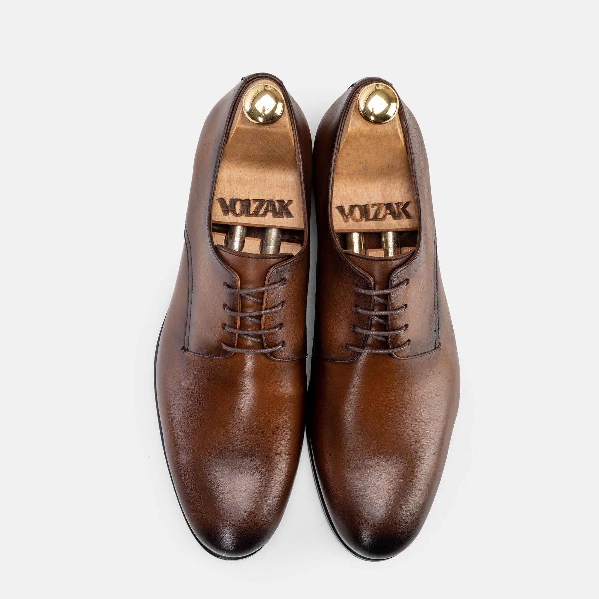 Volzak 5342 Vintage Brown Leather Shoe