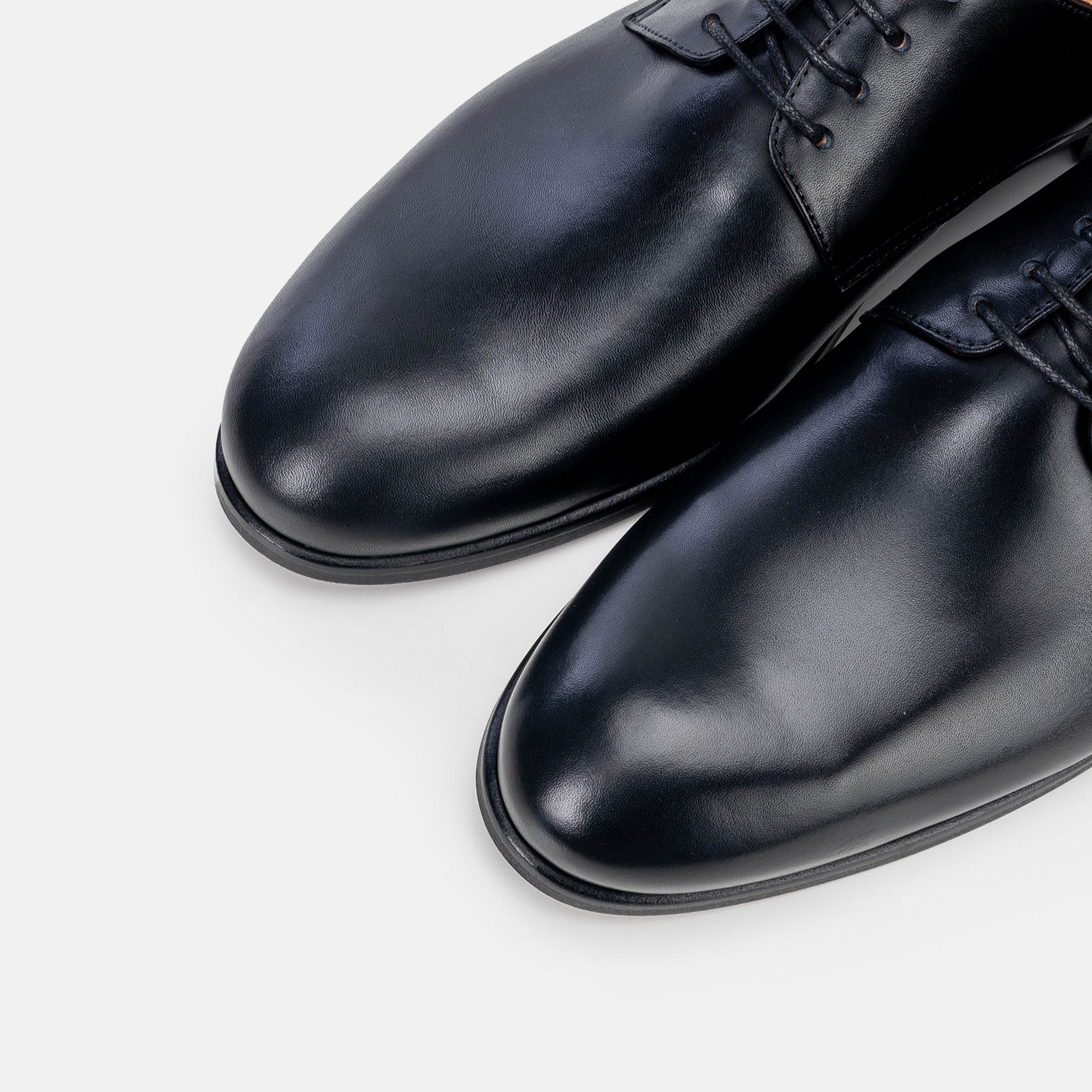 Volzak 5342 leather shoe Black