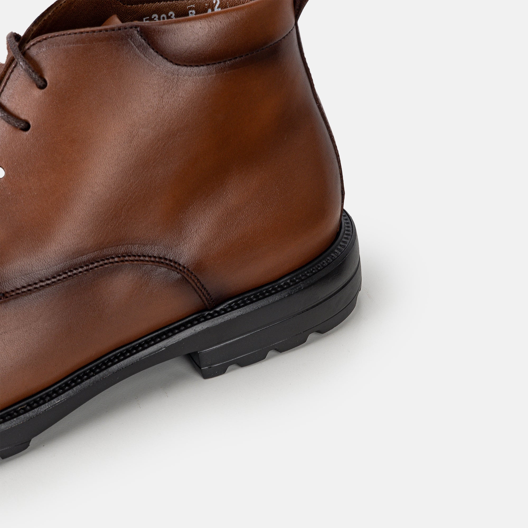 Volzak 5303 Bottine en cuir Marron Vintage