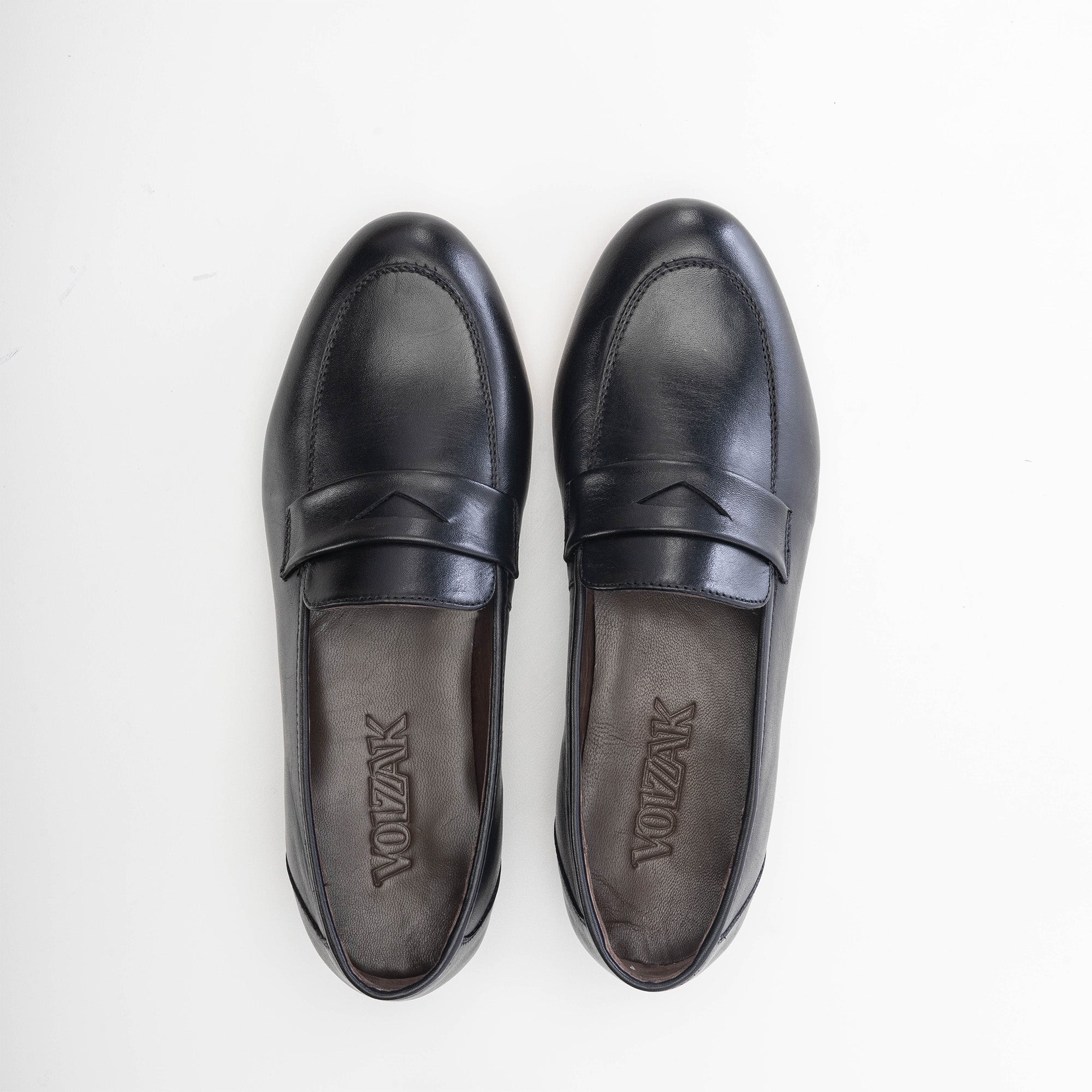 Volzak 3037 Chaussure en cuir Noir
