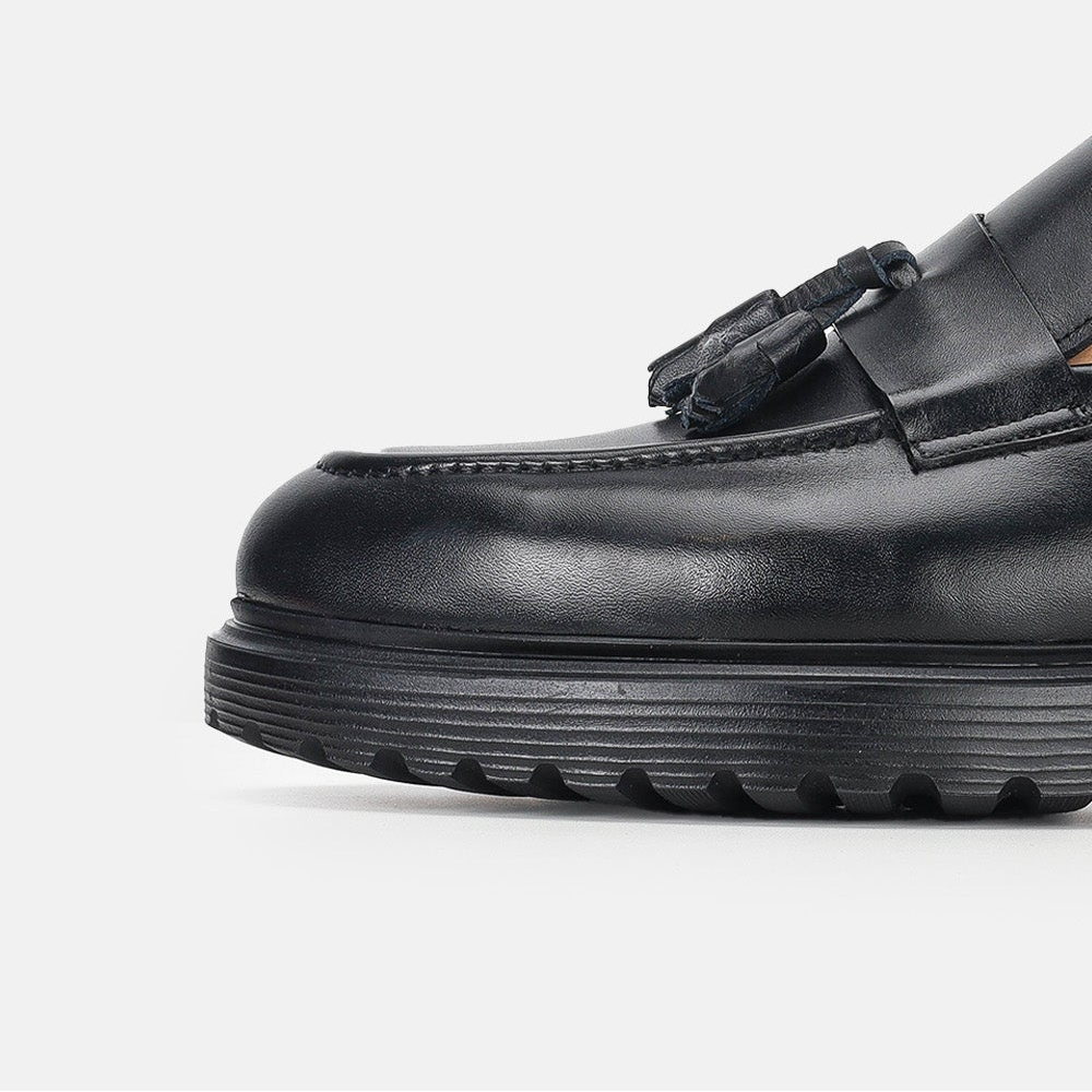 Volzak 5310 leather shoe Black