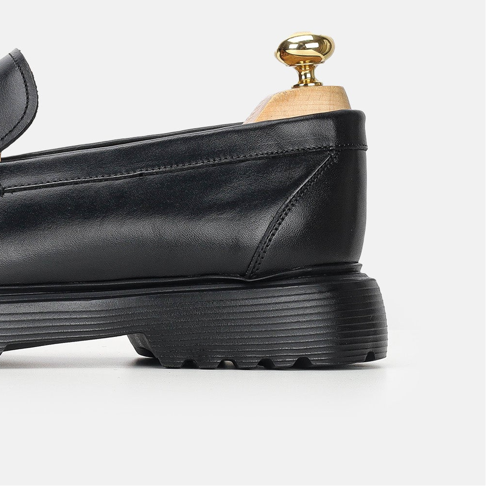 Volzak 5310 leather shoe Black