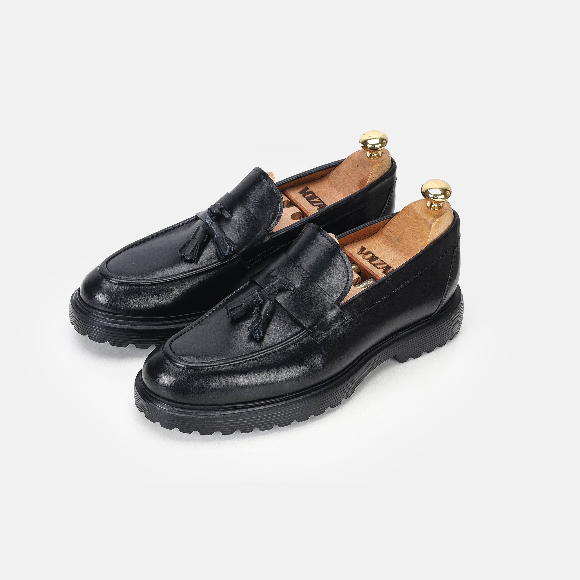 Volzak 5310 leather shoe Black