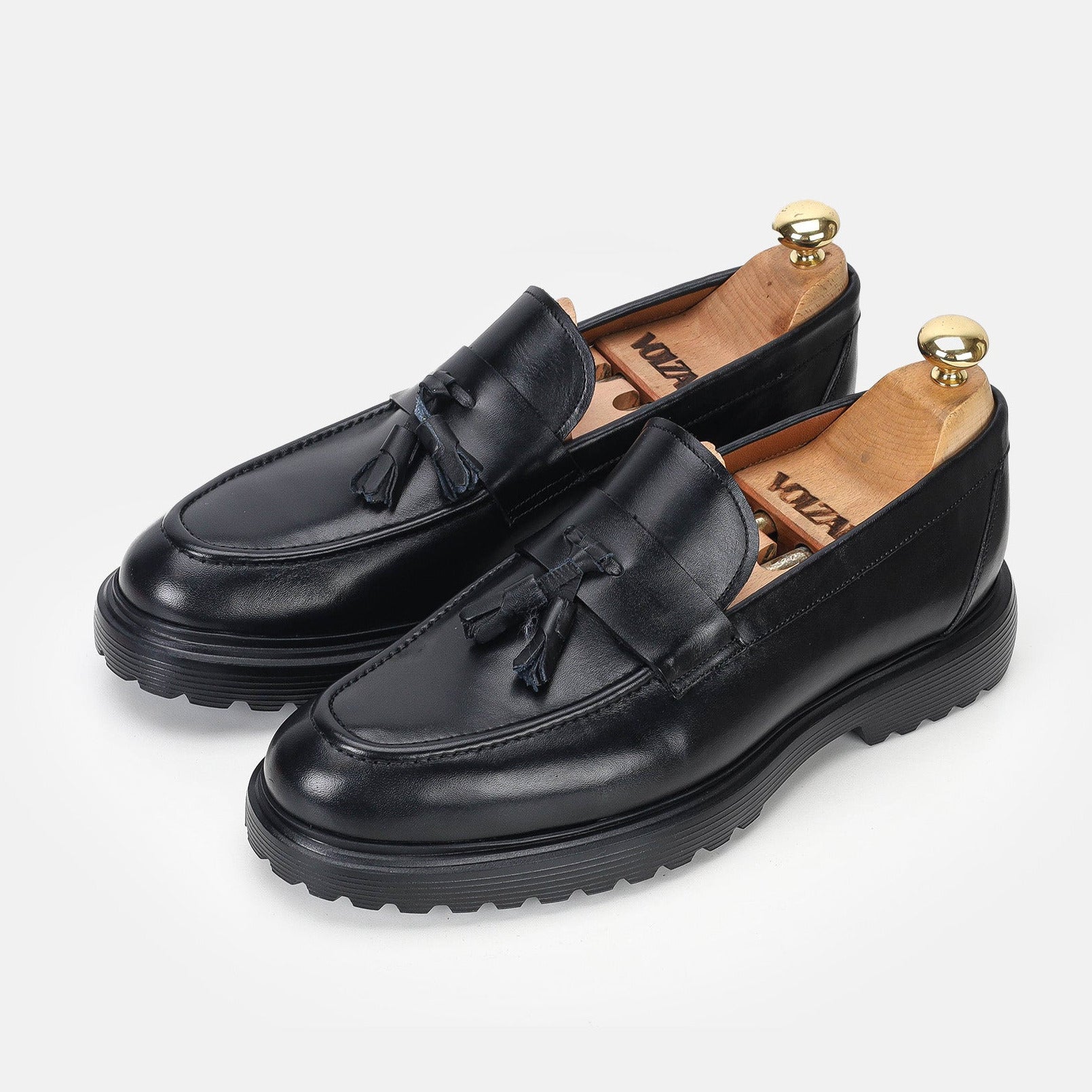 Volzak 5310 leather shoe Black