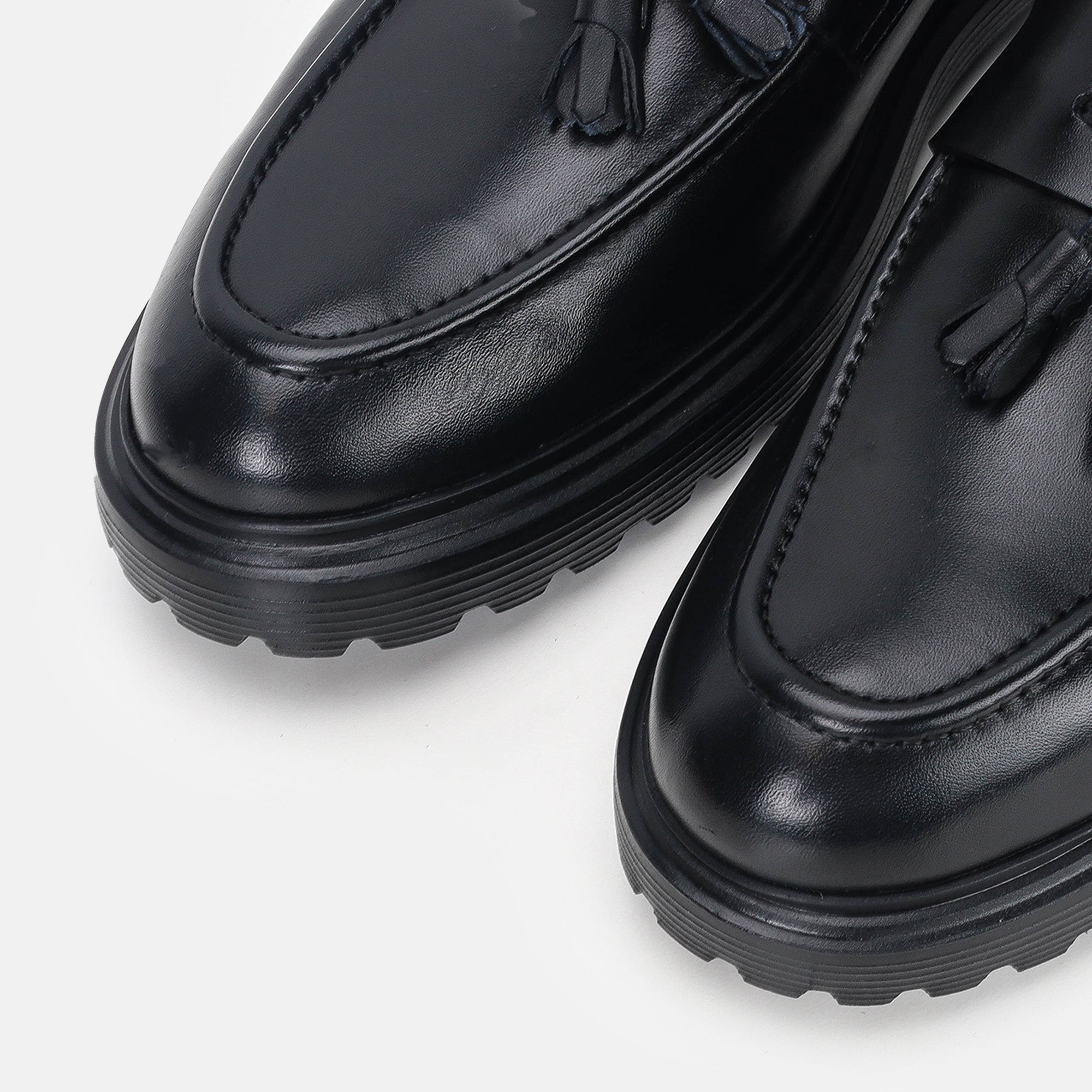 Volzak 5310 leather shoe Black