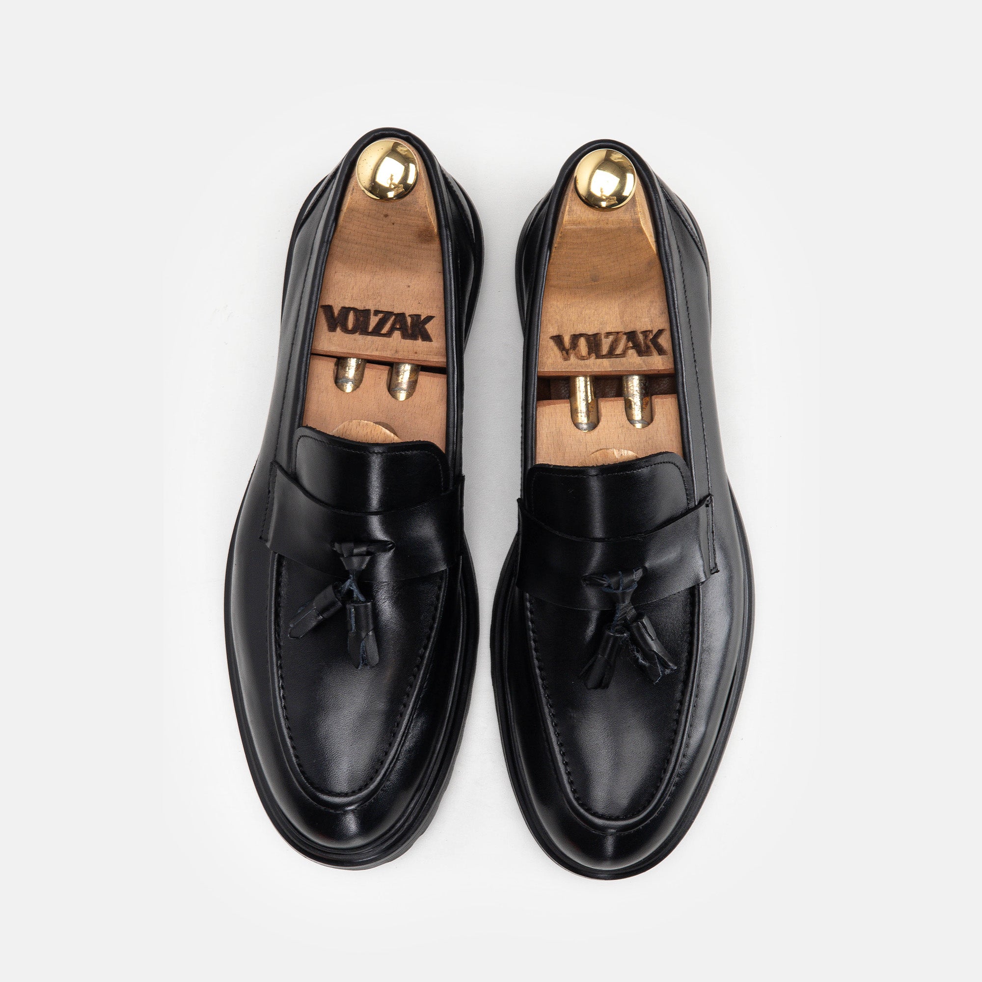 Volzak 5310 leather shoe Black