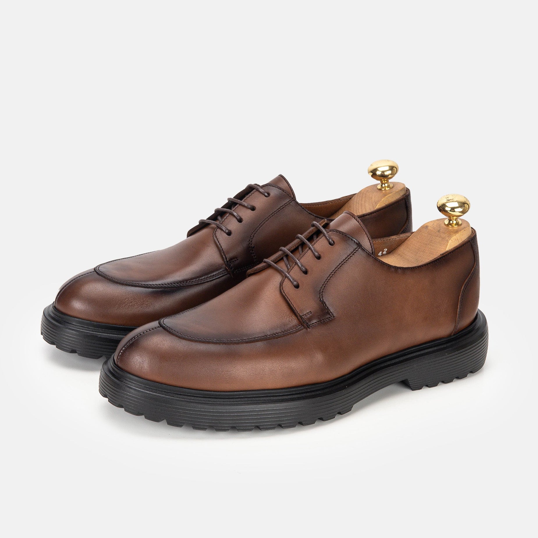 Volzak 5307 Vintage Brown Leather Shoe