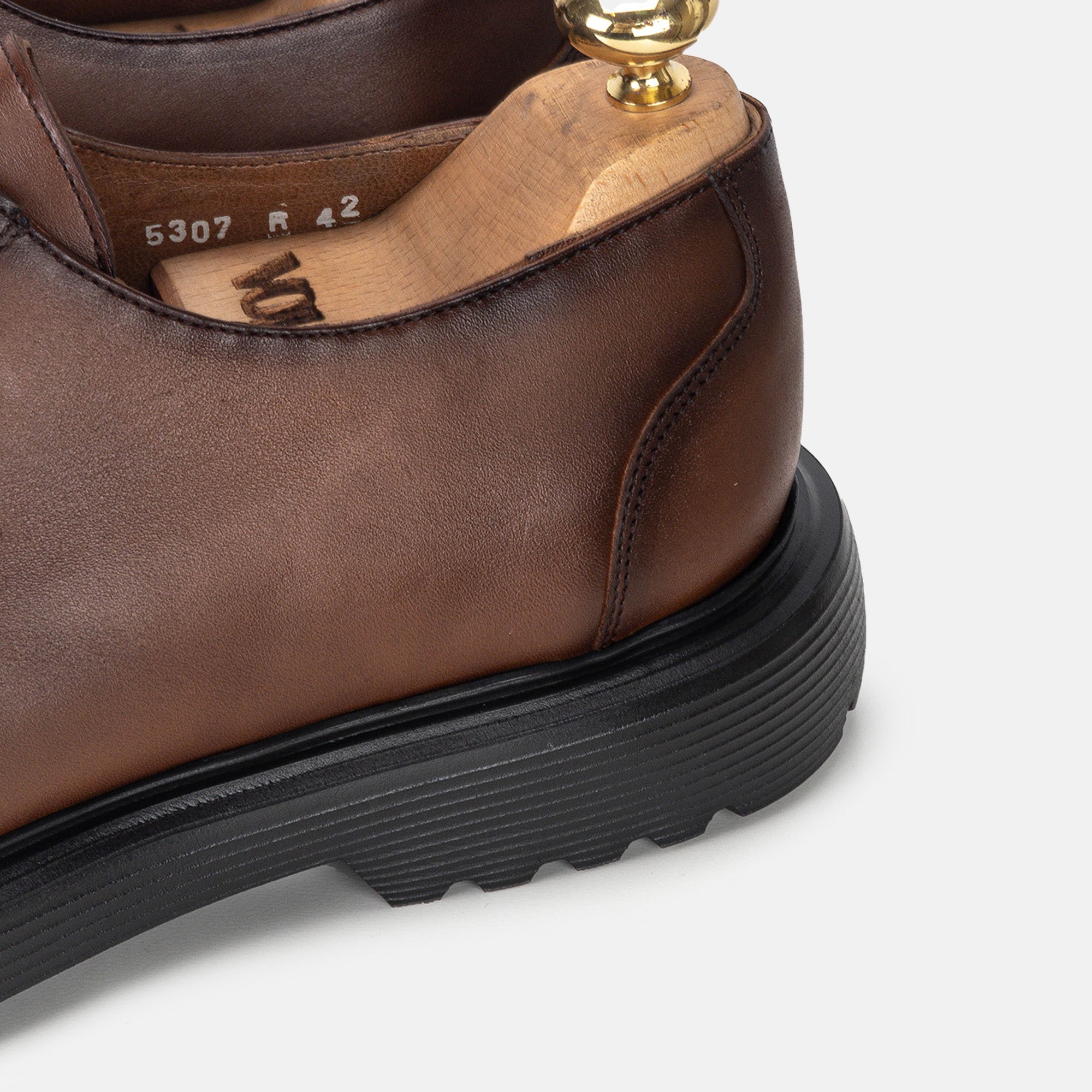 Volzak 5307 Vintage Brown Leather Shoe