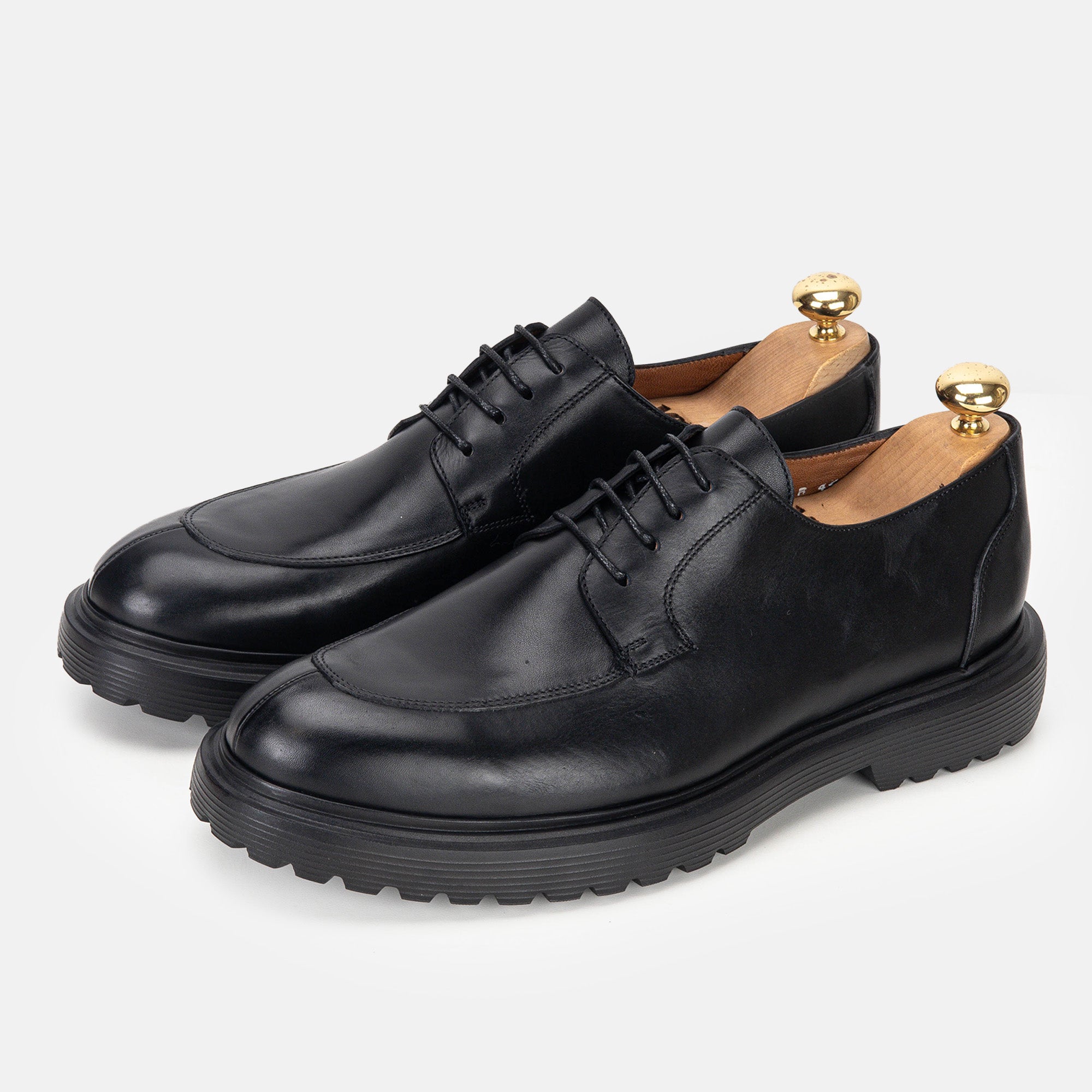 Volzak 5307 leather shoe Black
