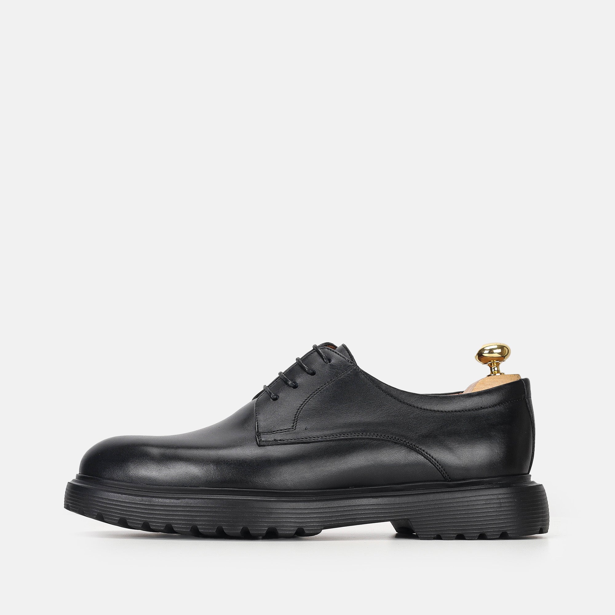 Volzak 5311 leather shoe Black