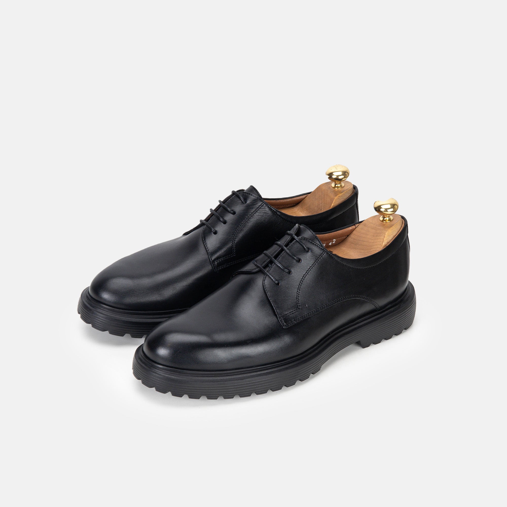 Volzak 5311 leather shoe Black