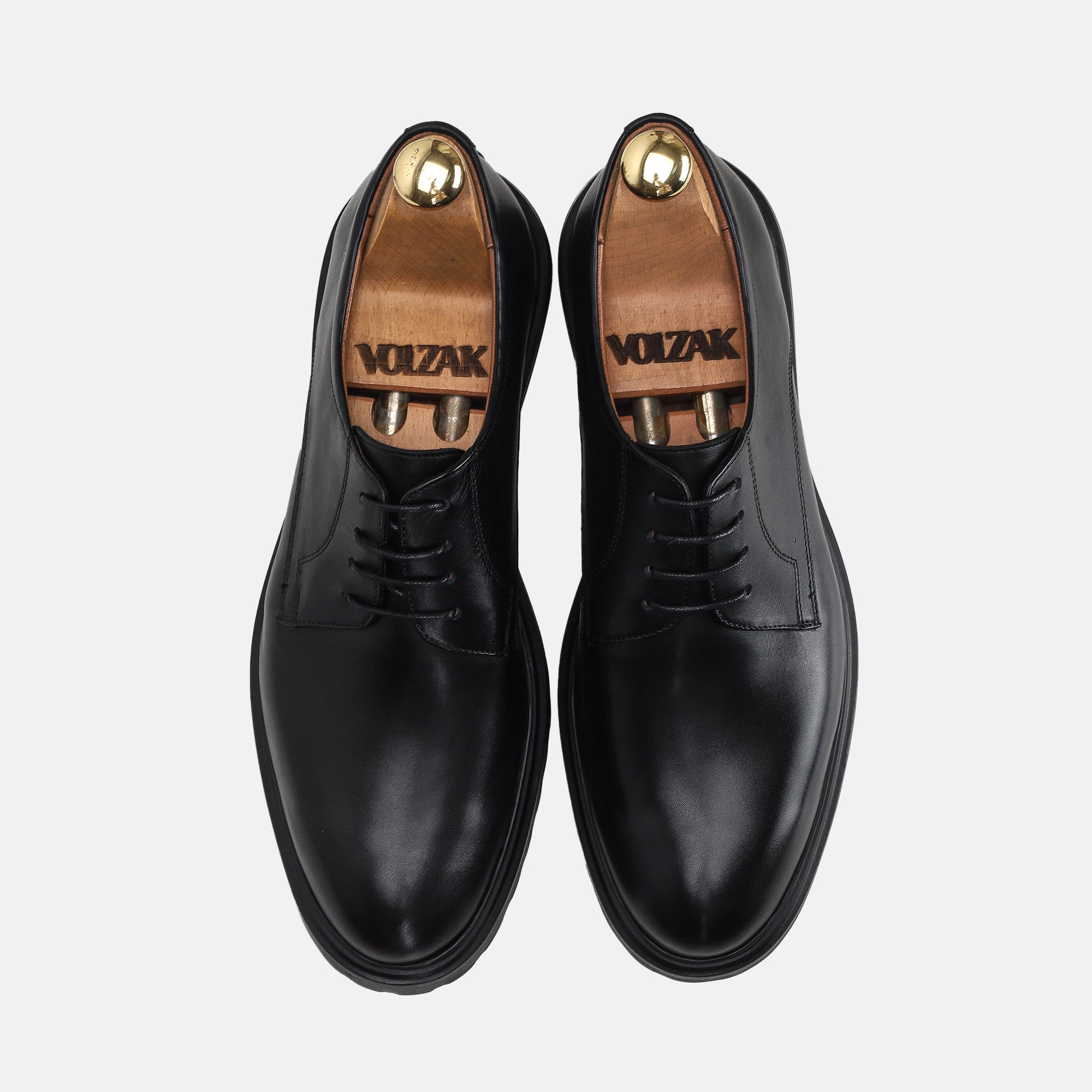 Volzak 5311 leather shoe Black
