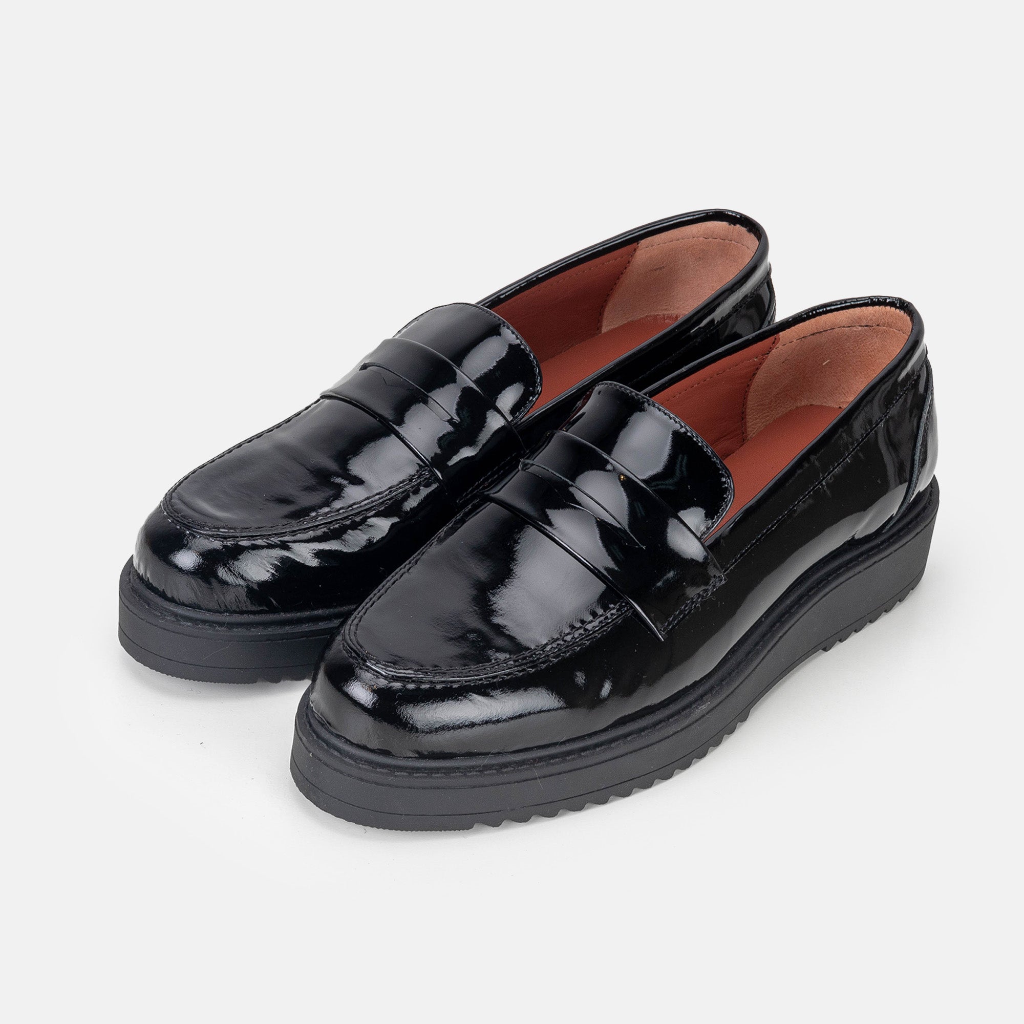Volzak 0727 Black Patent Leather Shoe