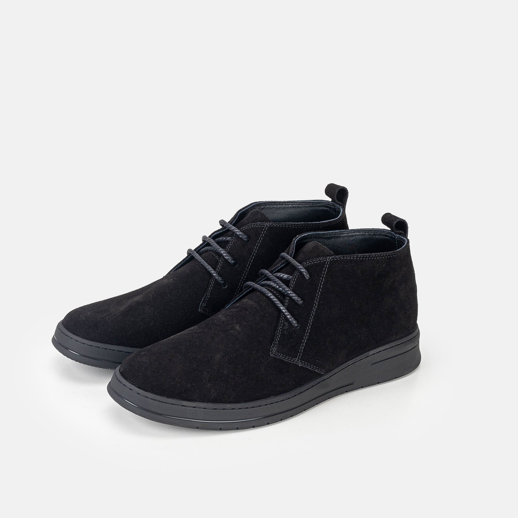 Volzak 805 Bottine en daim Noir