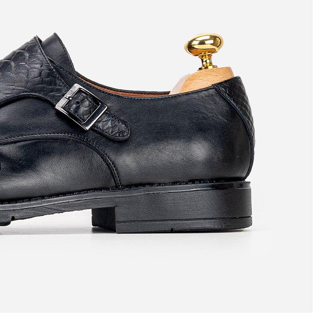 Volzak 5314 leather shoe Black