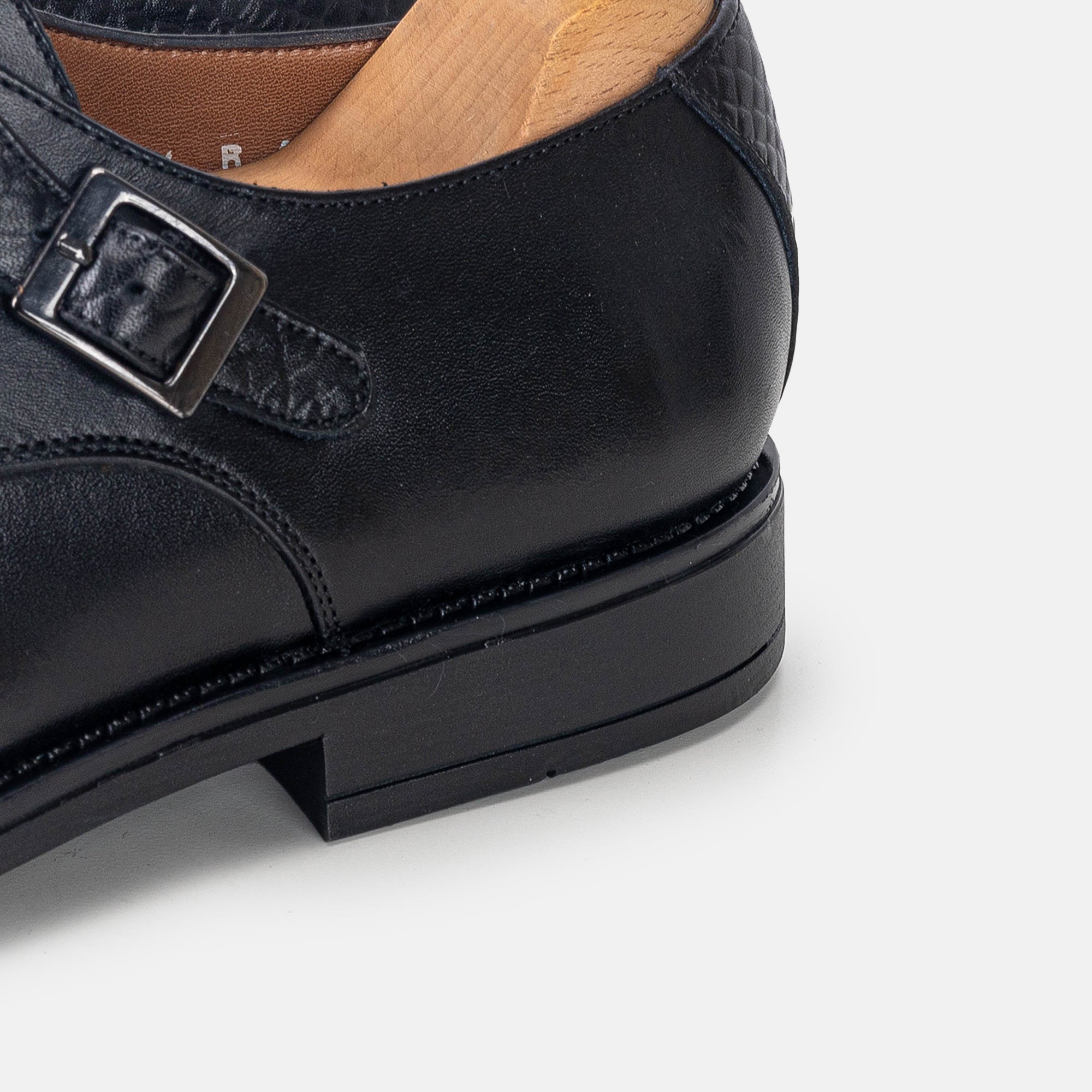 Volzak 5314 leather shoe Black