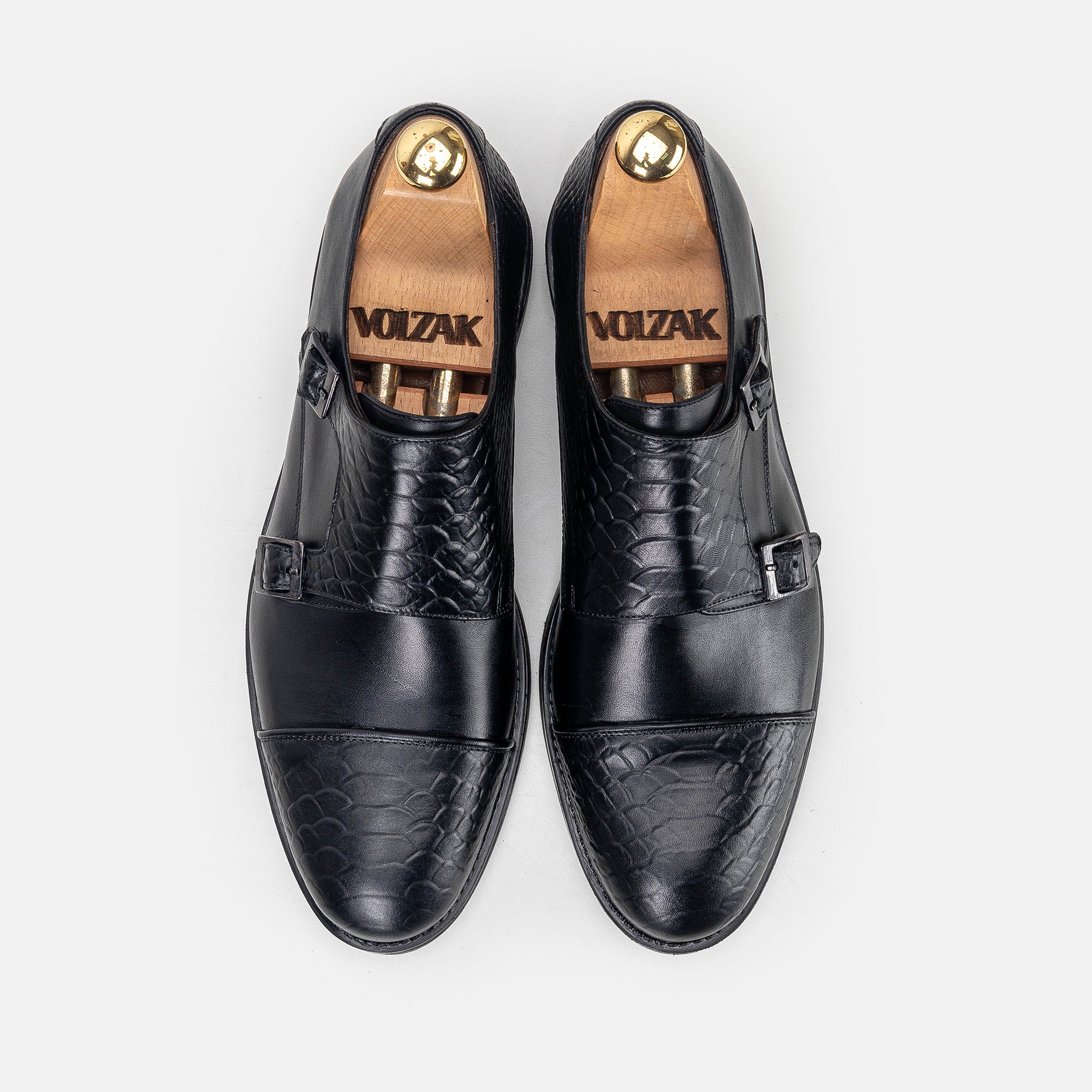 Volzak 5314 leather shoe Black