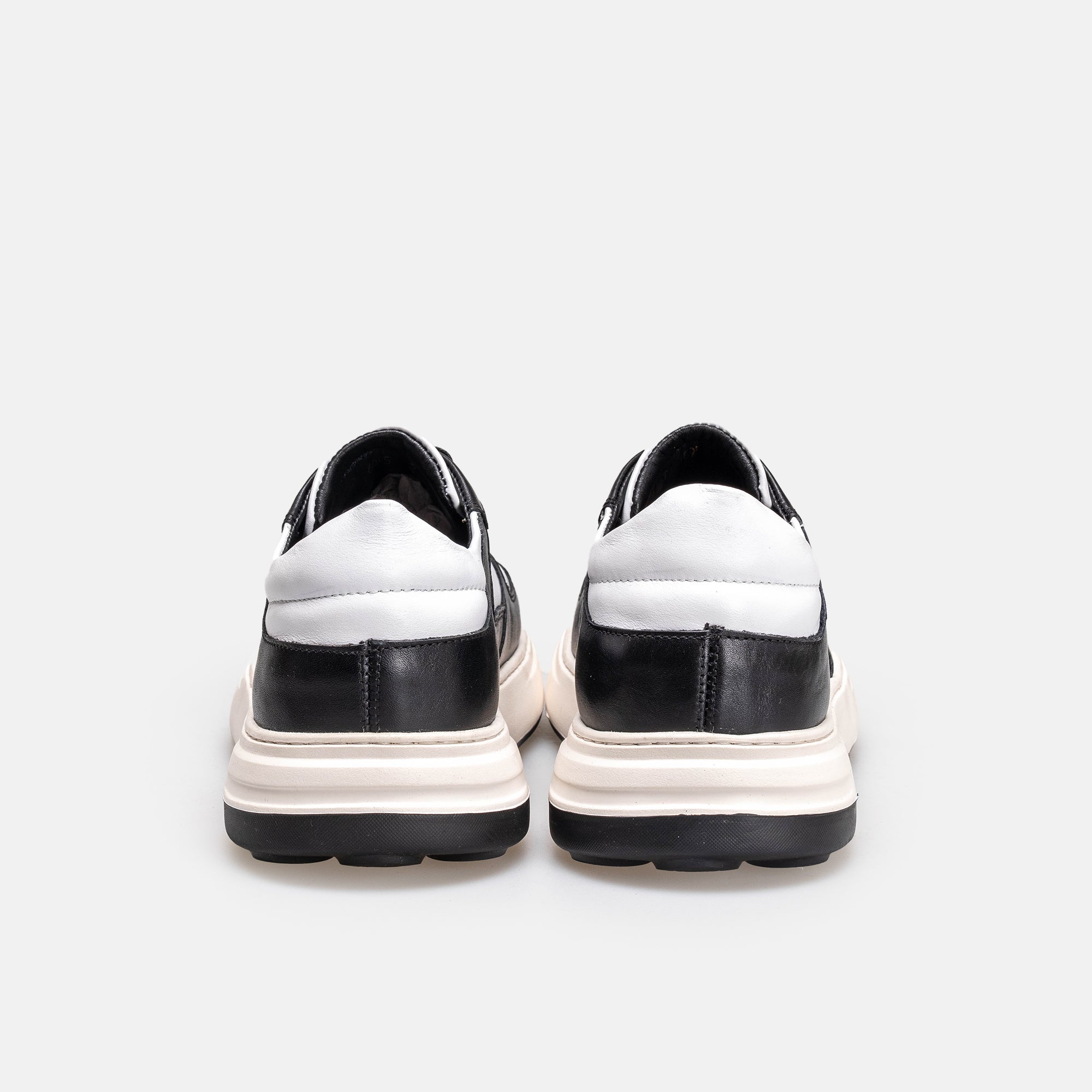 Volzak 6095 basket en cuir Noir