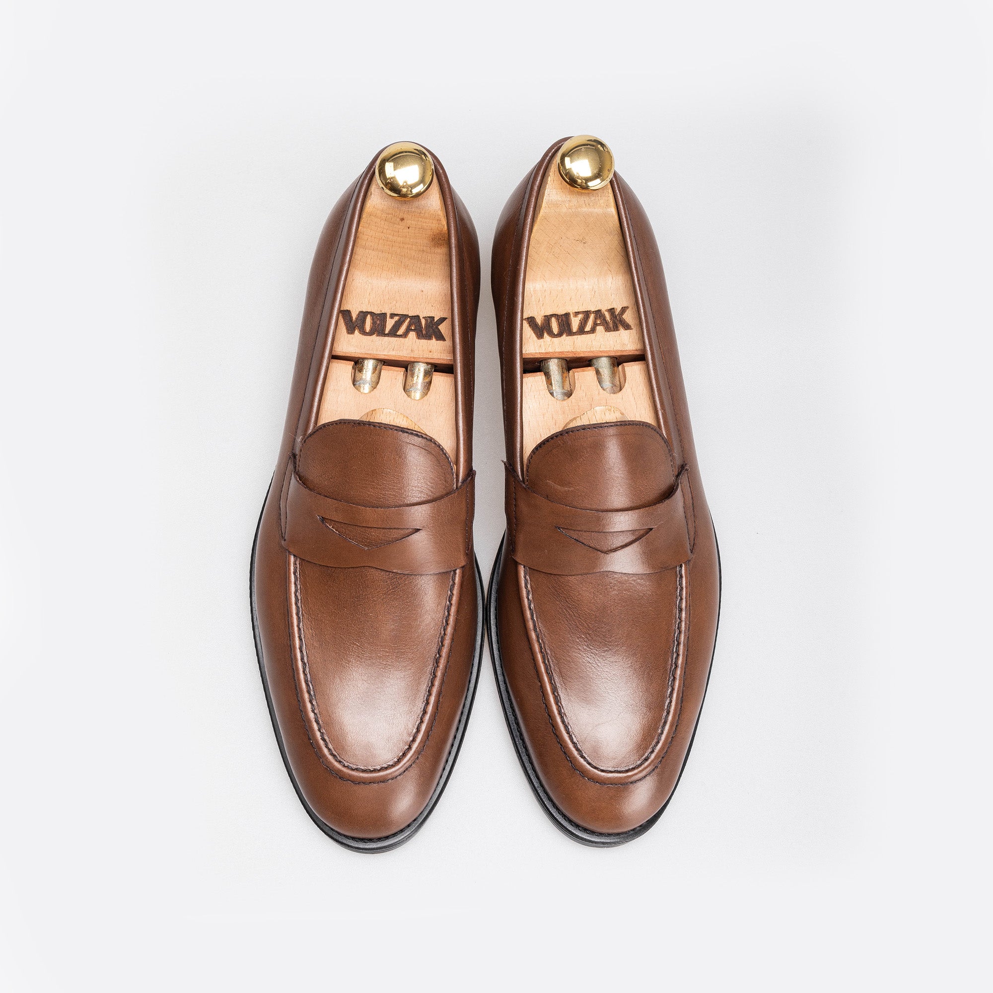Volzak 3165 Chaussure en cuir Marron