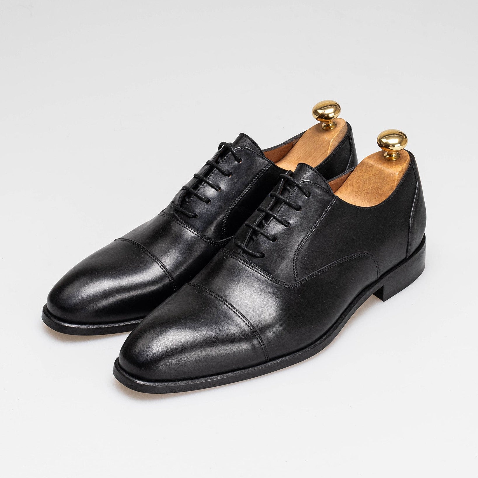 Volzak 5345 leather shoe Black