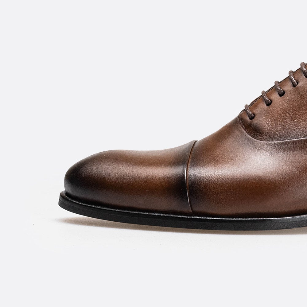 Volzak 5344 Vintage Brown Leather Shoe