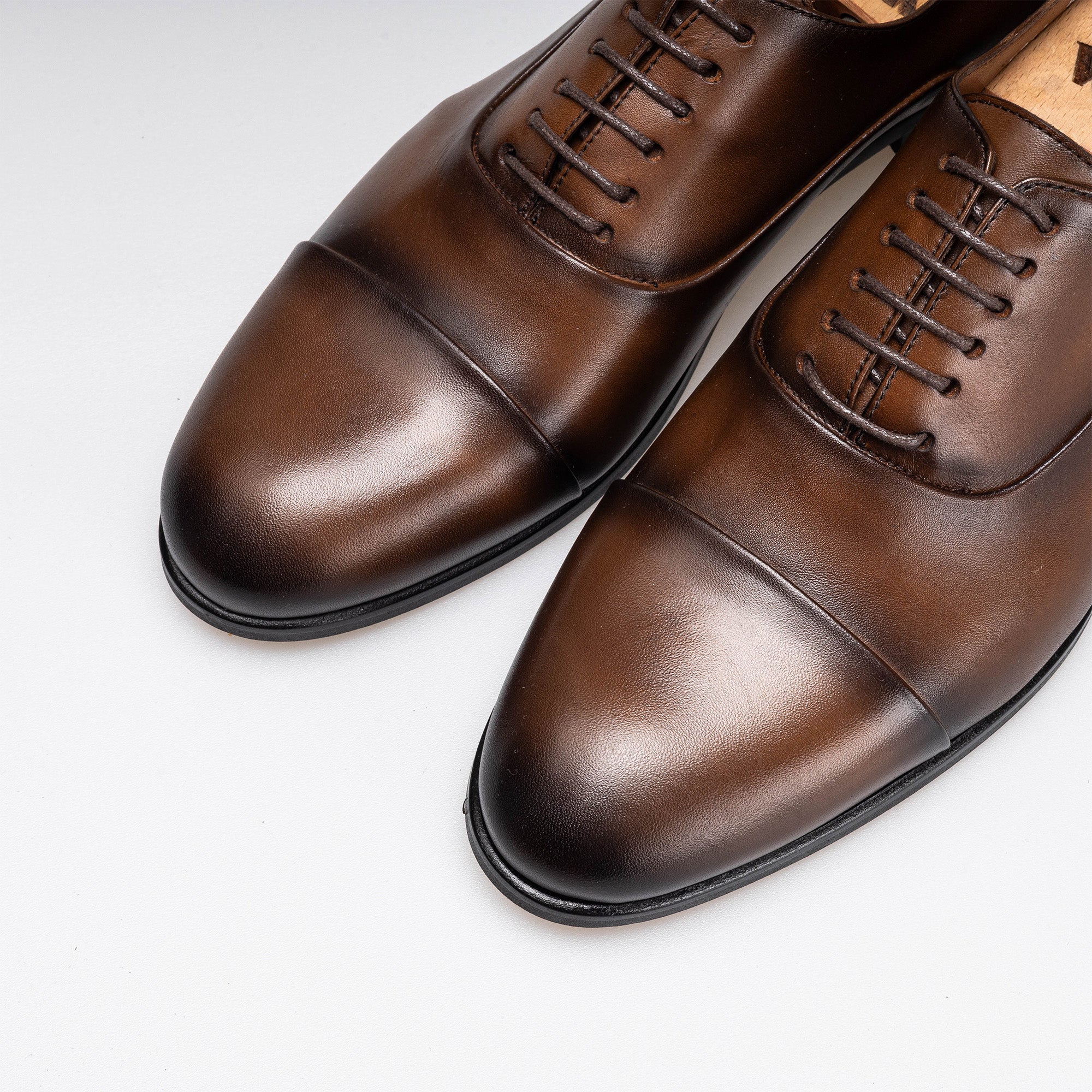 Volzak 5344 Vintage Brown Leather Shoe