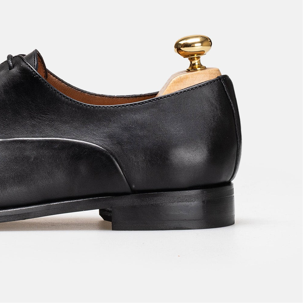 Volzak 5344 leather shoe Black