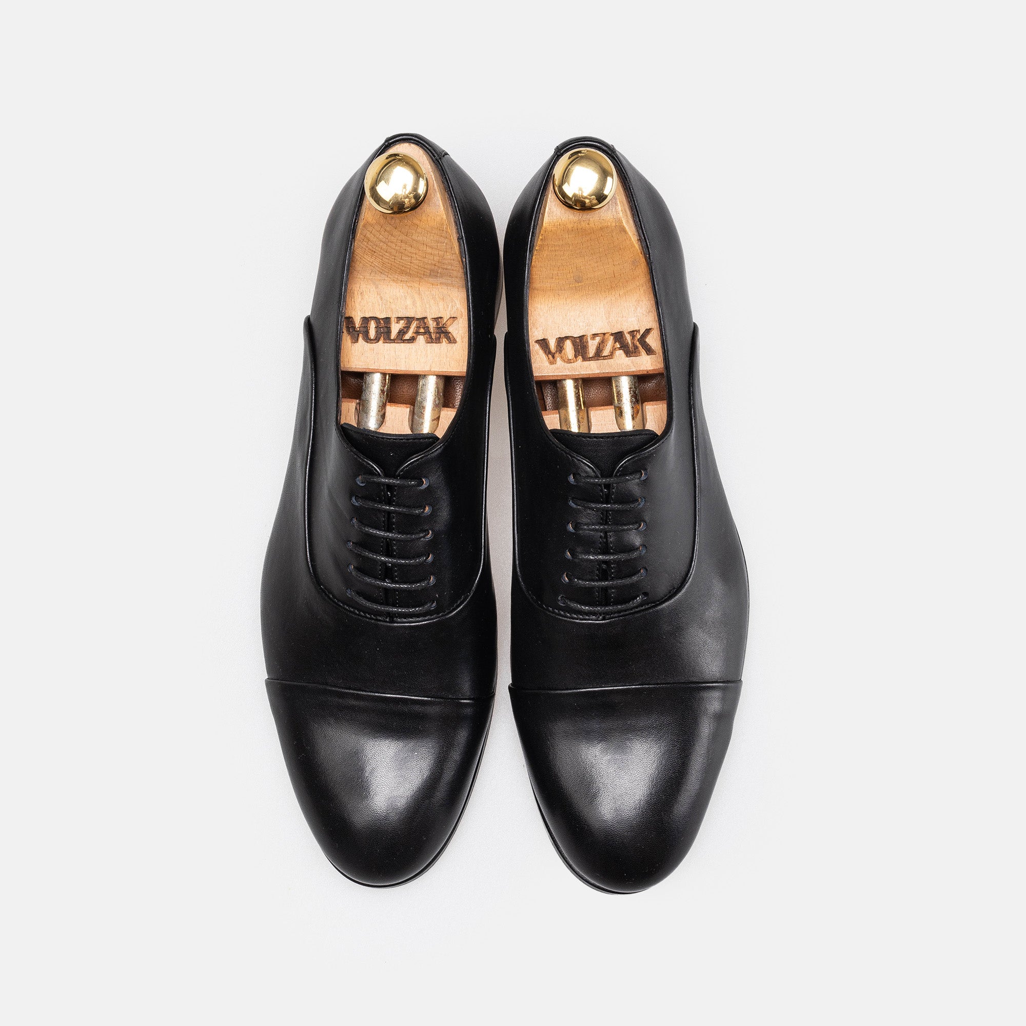 Volzak 5344 leather shoe Black