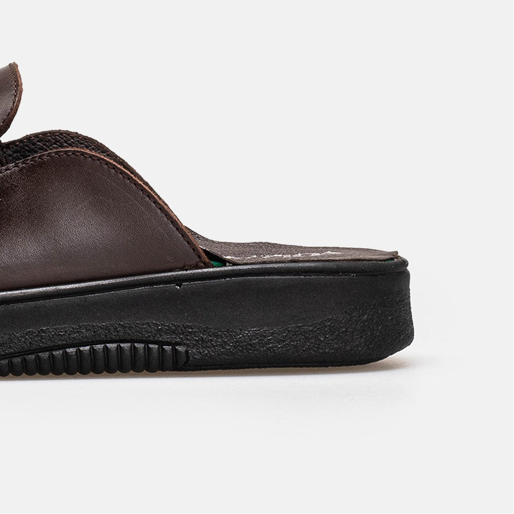 Volzak 5400 Brown Leather Clog