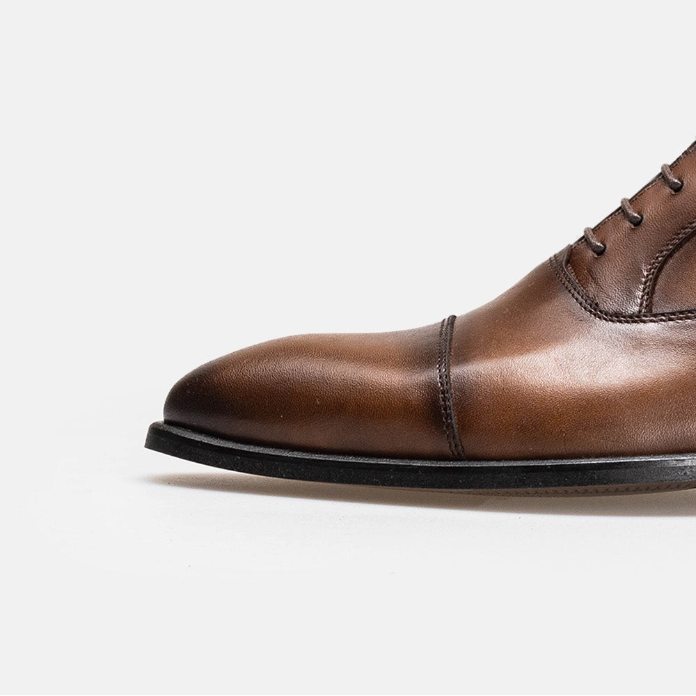 Volzak 5345 Vintage Brown Leather Shoe