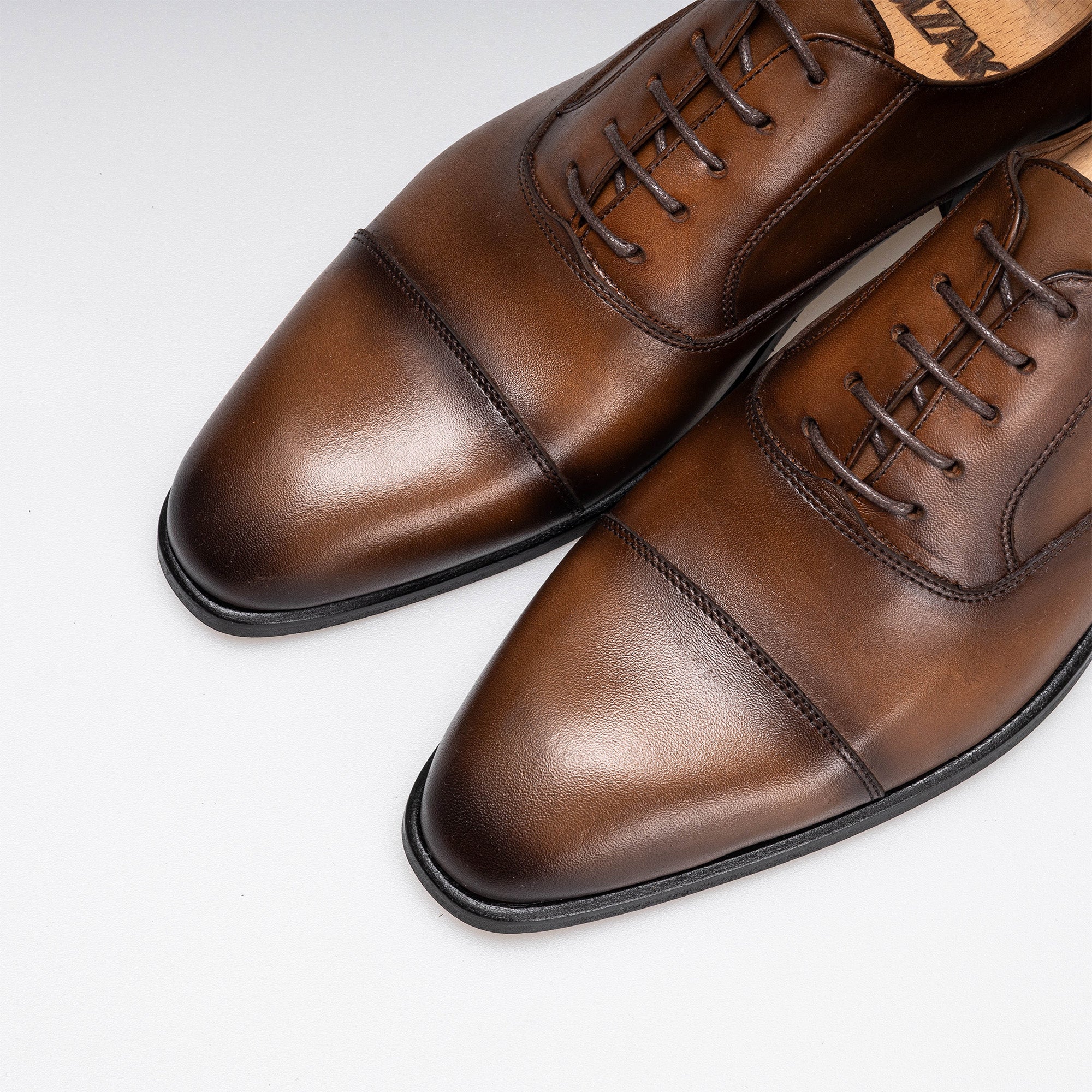 Volzak 5345 Vintage Brown Leather Shoe