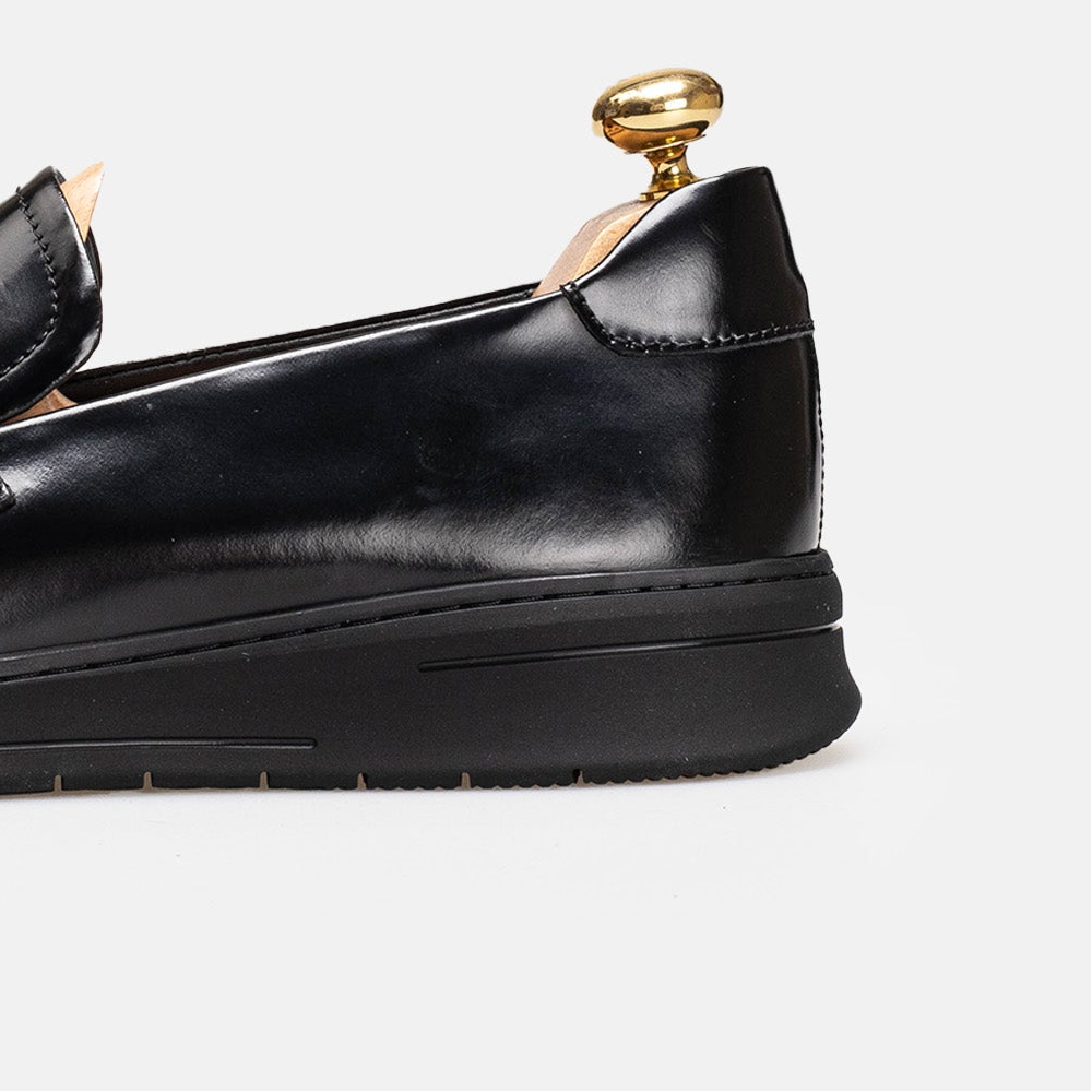 Volzak 3075 chaussure en cuir Démasquable Noir