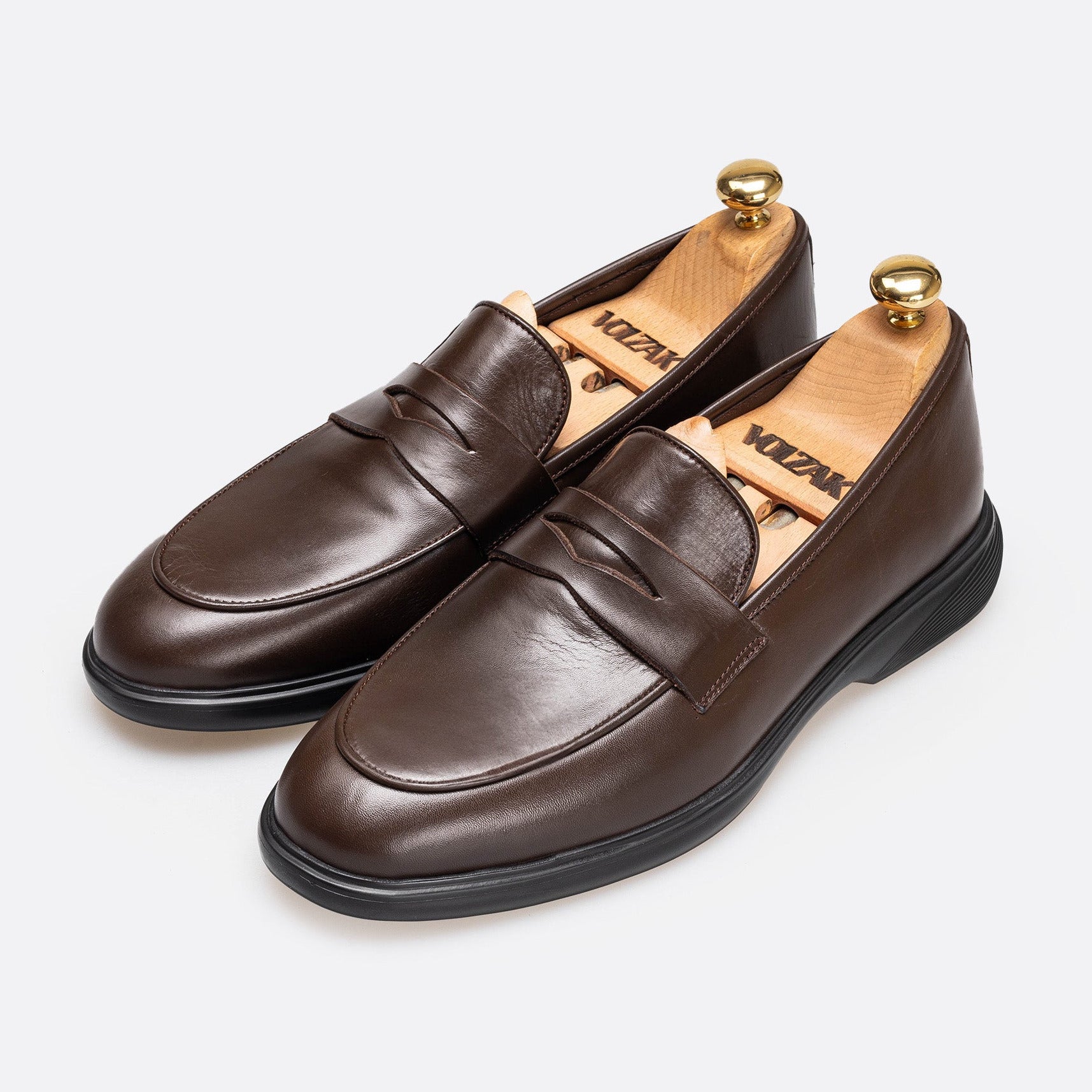 Volzak 2119 Brown leather shoe