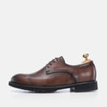 Volzak 5165 vintage brown leather shoe