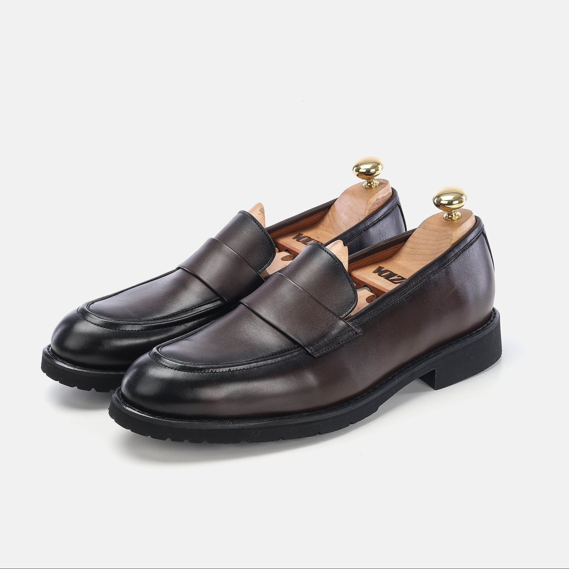 Volzak 5162 chaussure cuir marron